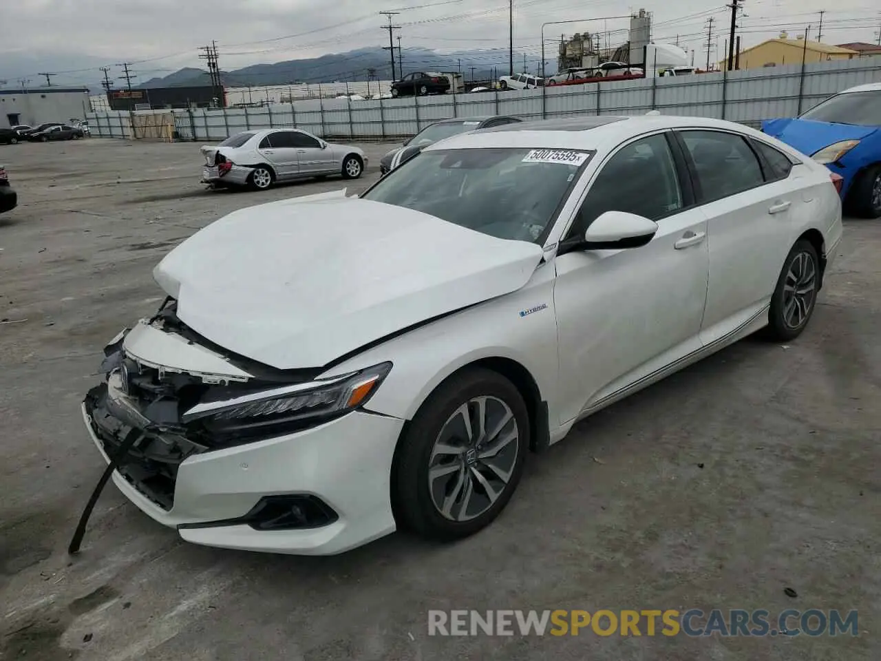 1 fotografías del automóvil dañado 1HGCV3F55NA001537 HONDA ACCORD 2022