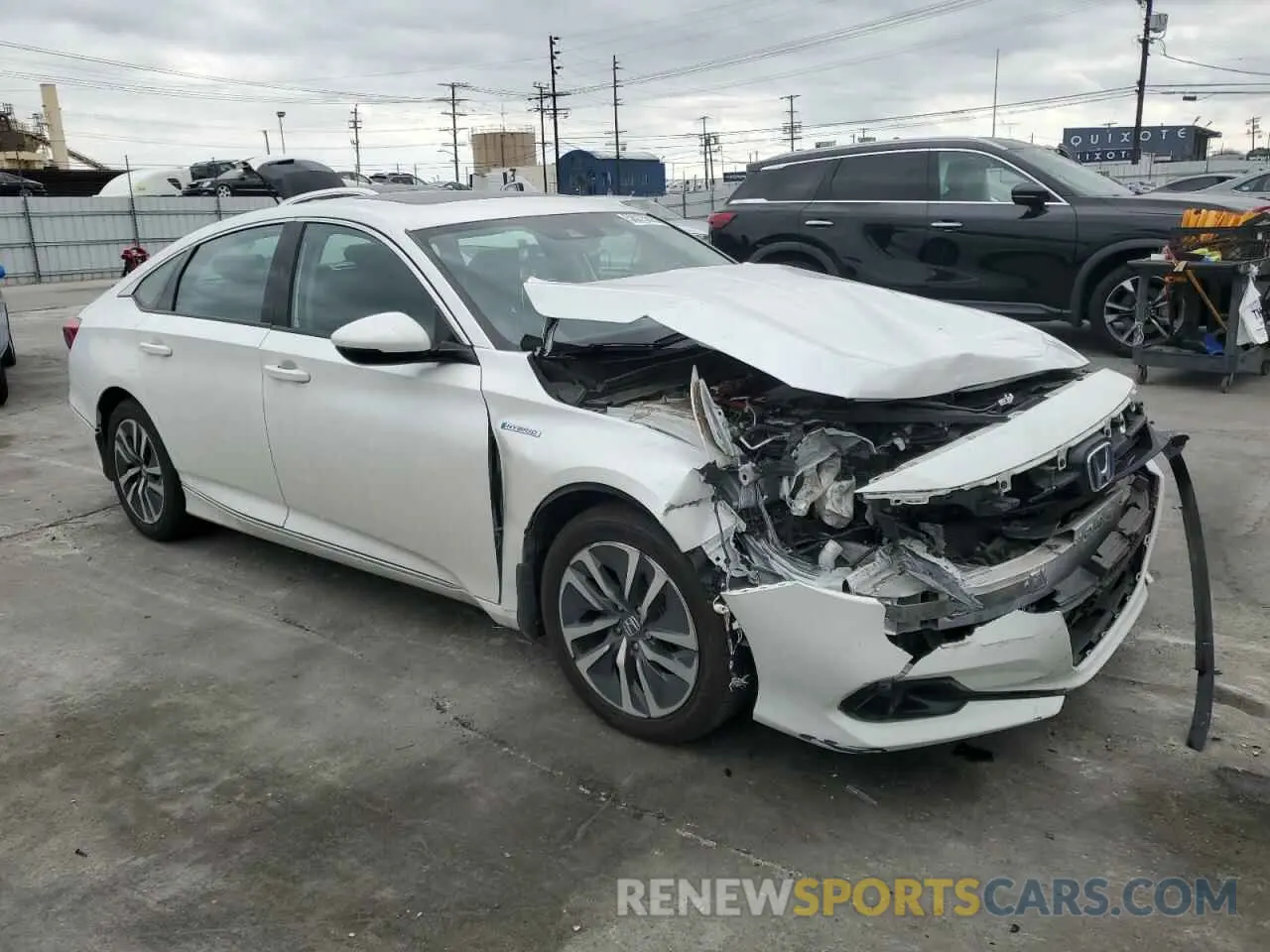 4 fotografías del automóvil dañado 1HGCV3F55NA001537 HONDA ACCORD 2022