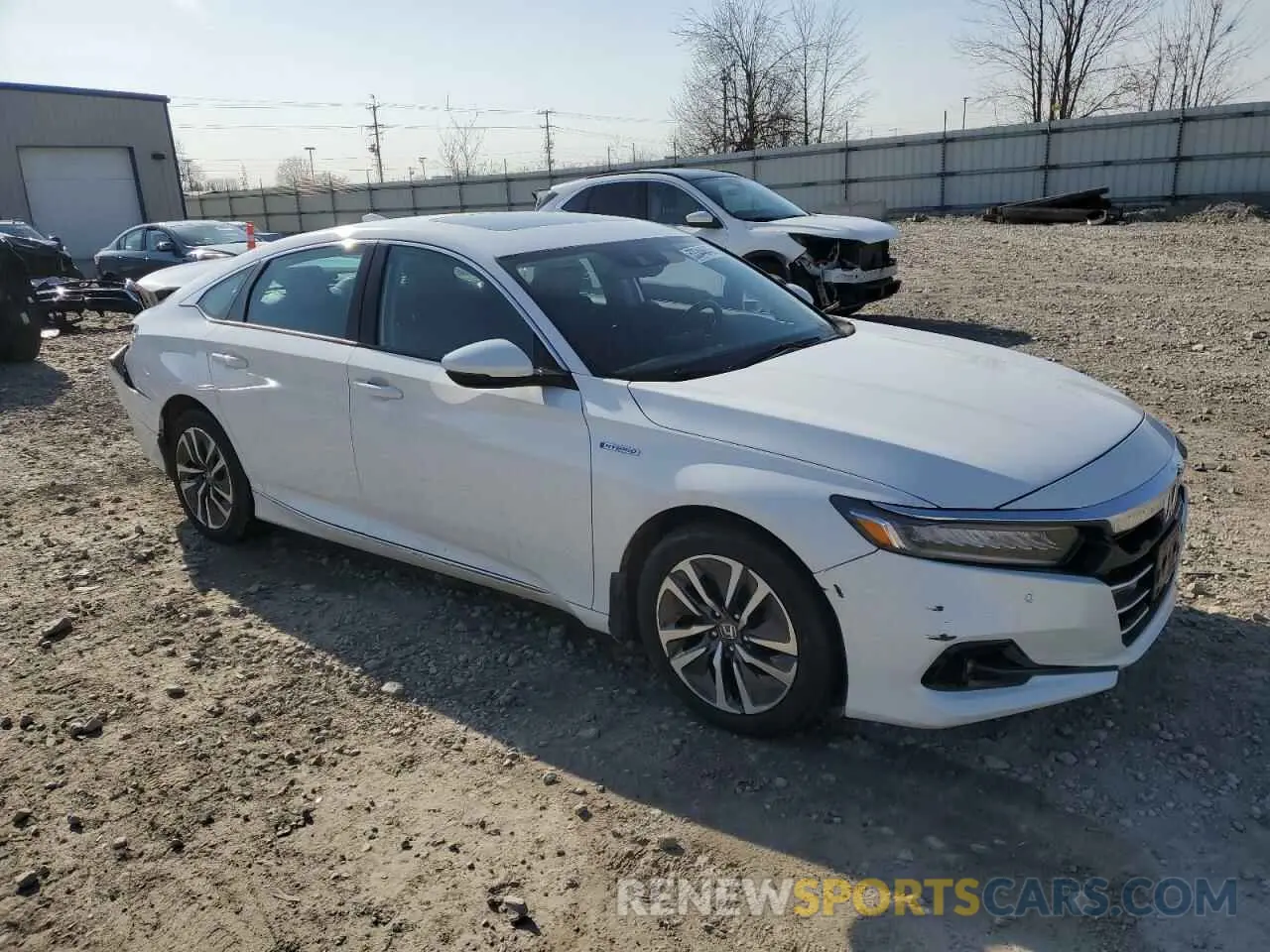 4 fotografías del automóvil dañado 1HGCV3F5XNA017510 HONDA ACCORD 2022