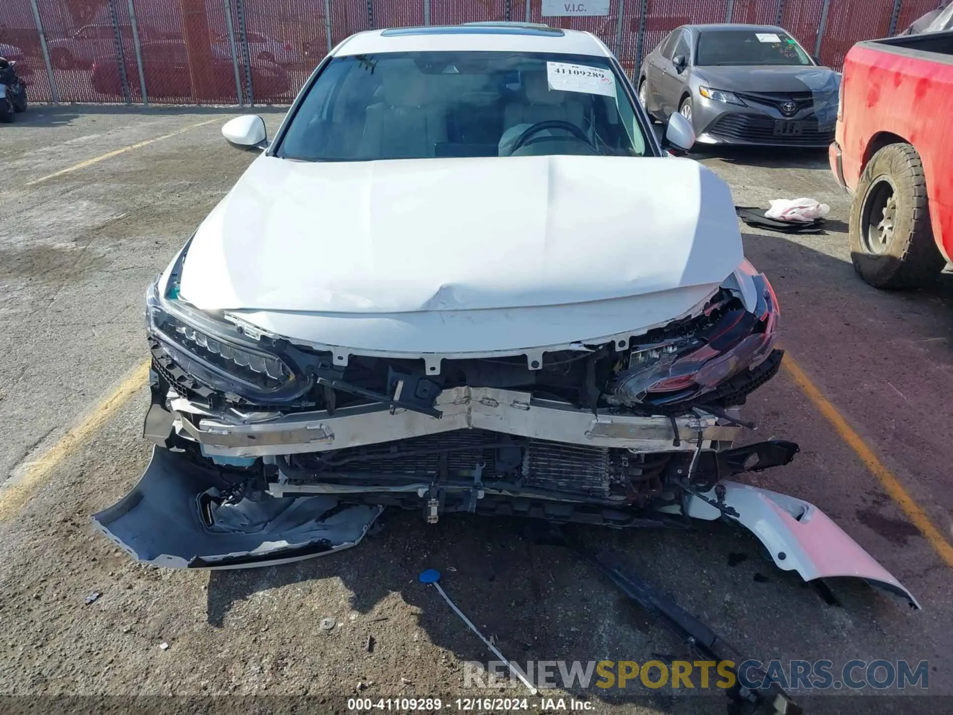 13 fotografías del automóvil dañado 1HGCV3F90NA002386 HONDA ACCORD 2022