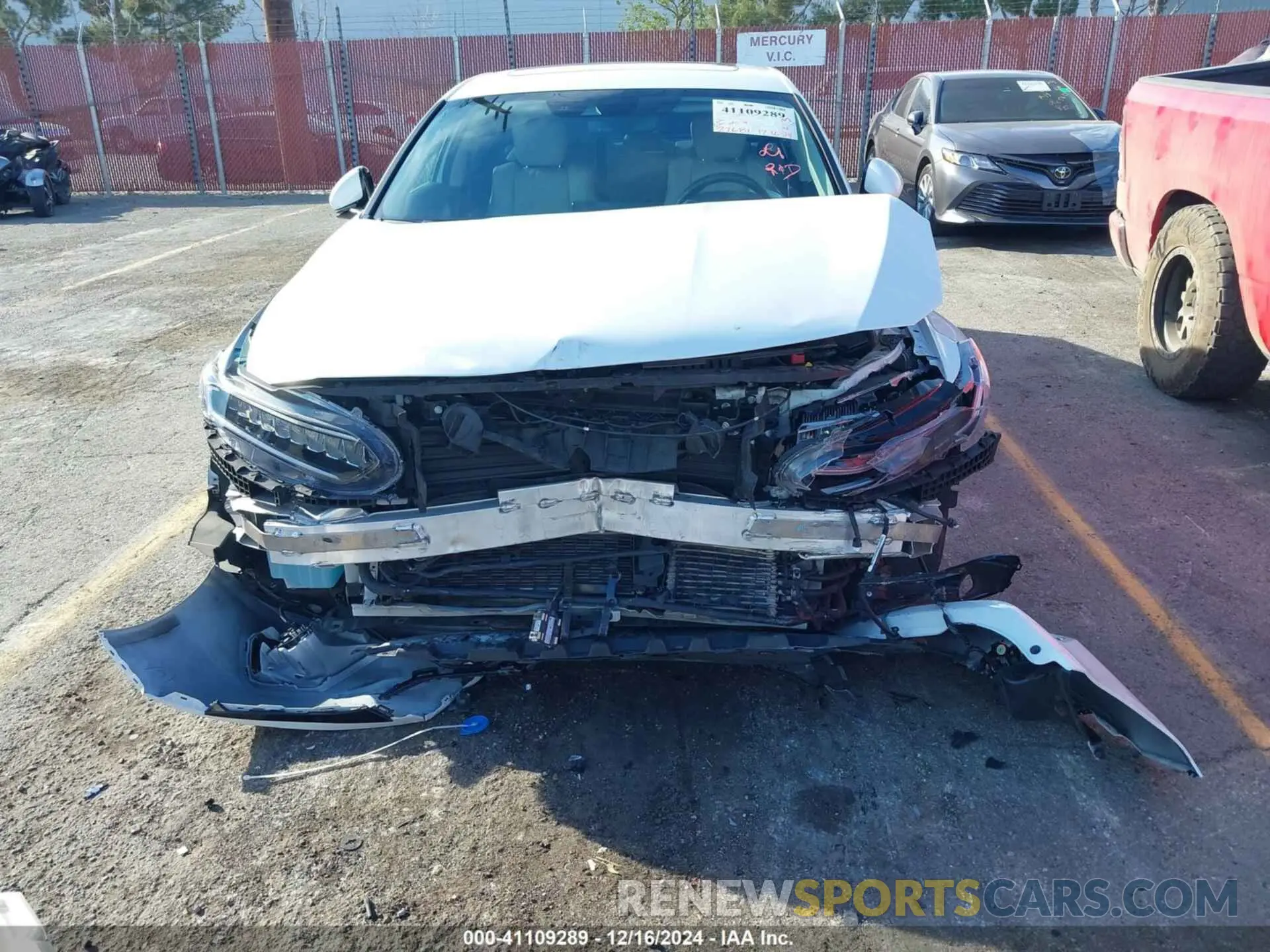 6 fotografías del automóvil dañado 1HGCV3F90NA002386 HONDA ACCORD 2022