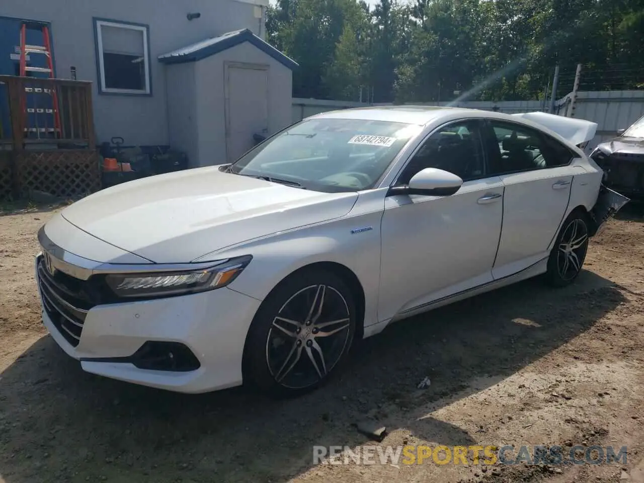 1 fotografías del automóvil dañado 1HGCV3F91NA019908 HONDA ACCORD 2022