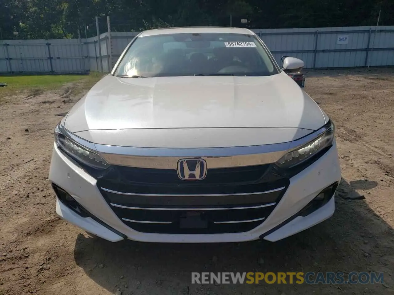 5 fotografías del automóvil dañado 1HGCV3F91NA019908 HONDA ACCORD 2022