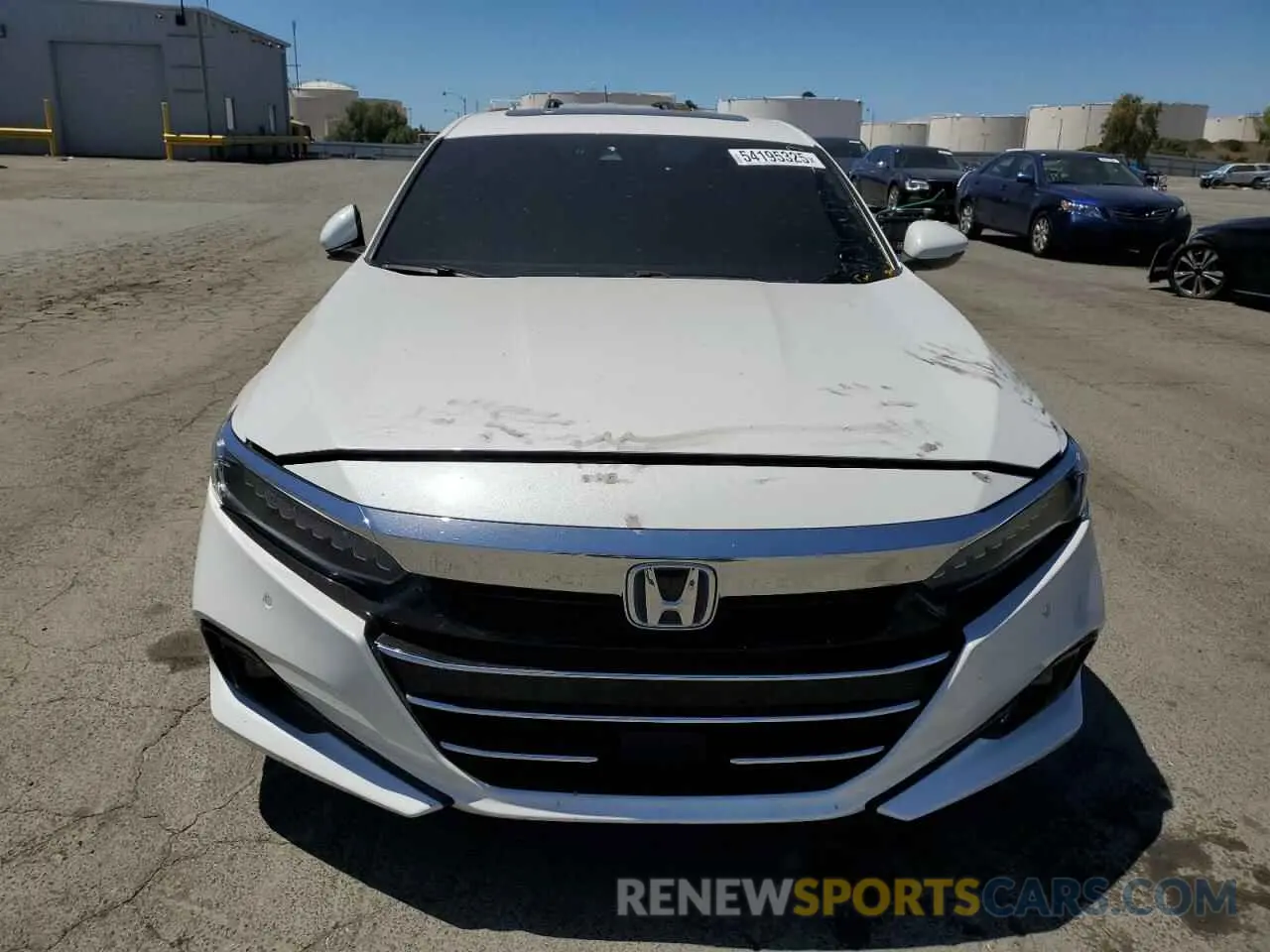 5 fotografías del automóvil dañado 1HGCV3F95NA003873 HONDA ACCORD 2022