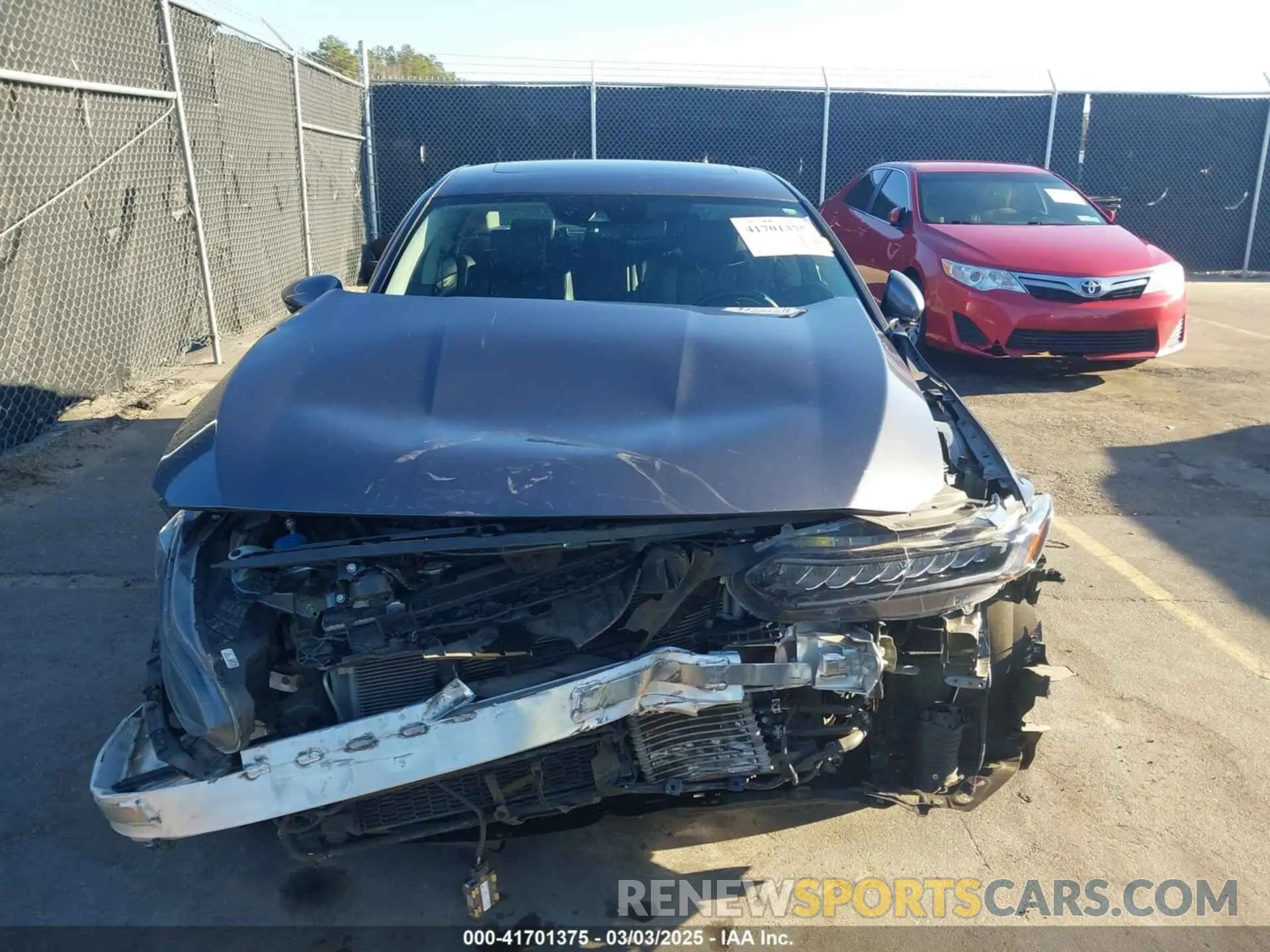 12 fotografías del automóvil dañado 1HGCV3F96NA011657 HONDA ACCORD 2022