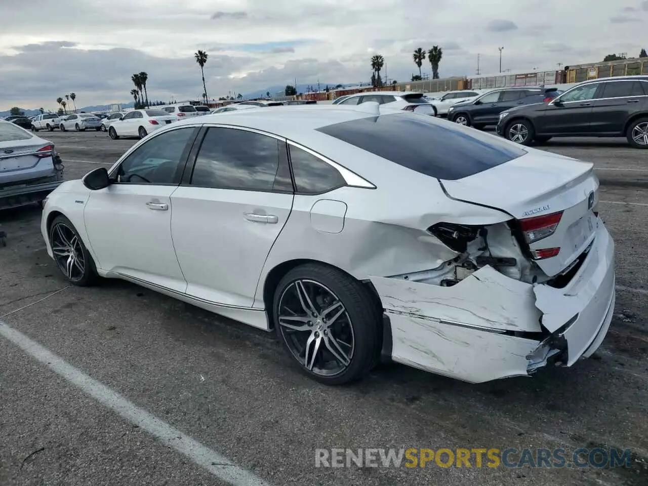 2 fotografías del automóvil dañado 1HGCV3F98NA027049 HONDA ACCORD 2022