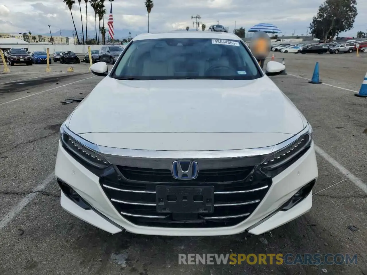 5 fotografías del automóvil dañado 1HGCV3F98NA027049 HONDA ACCORD 2022