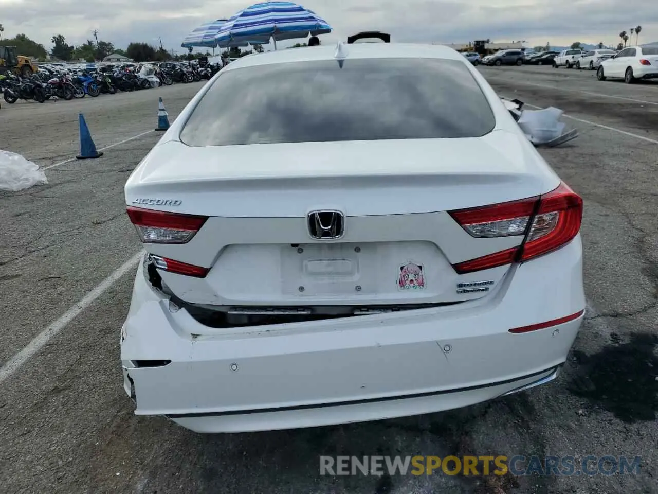6 fotografías del automóvil dañado 1HGCV3F98NA027049 HONDA ACCORD 2022