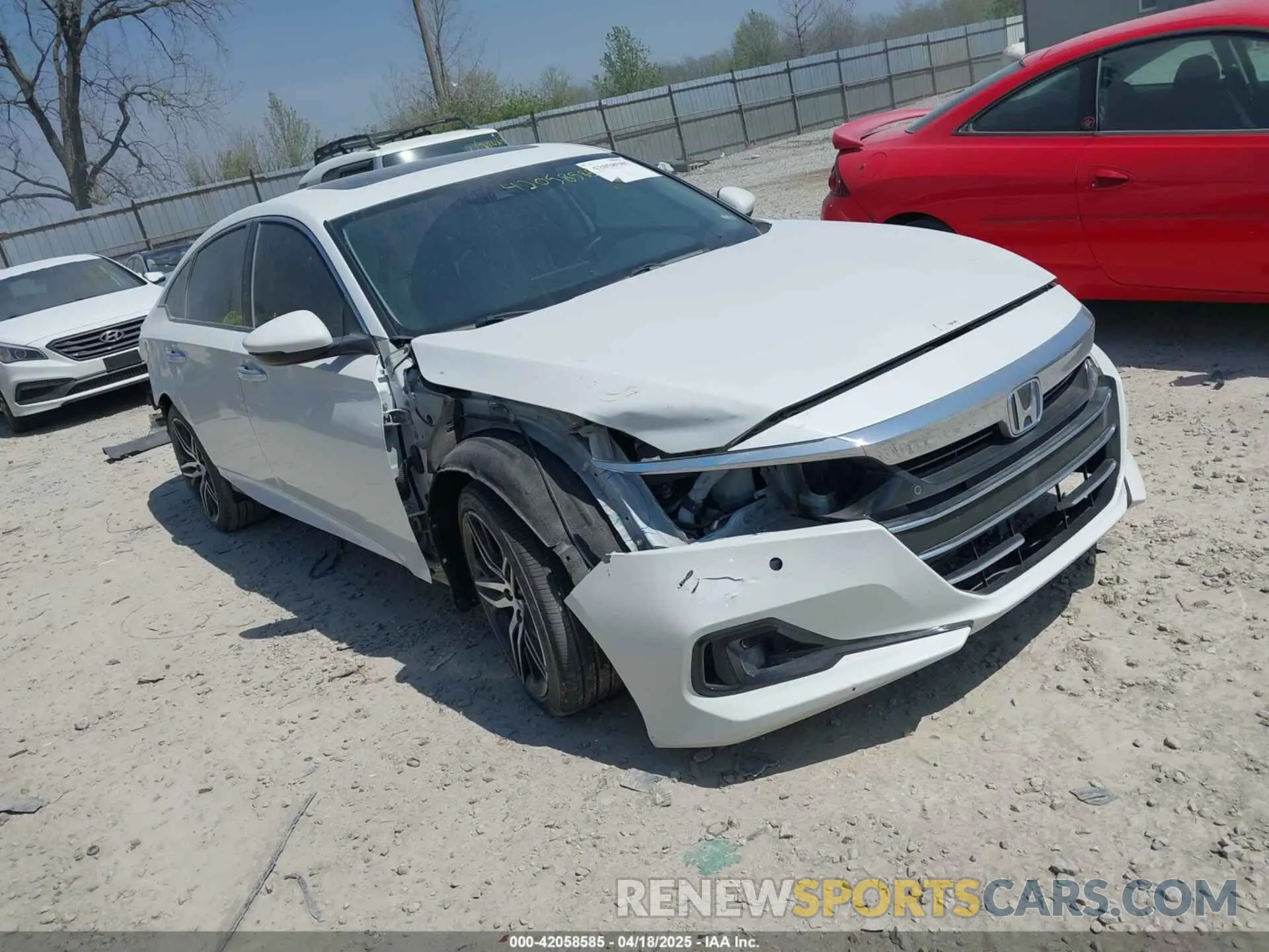 1 fotografías del automóvil dañado 1HGCV3F9XNA007420 HONDA ACCORD 2022