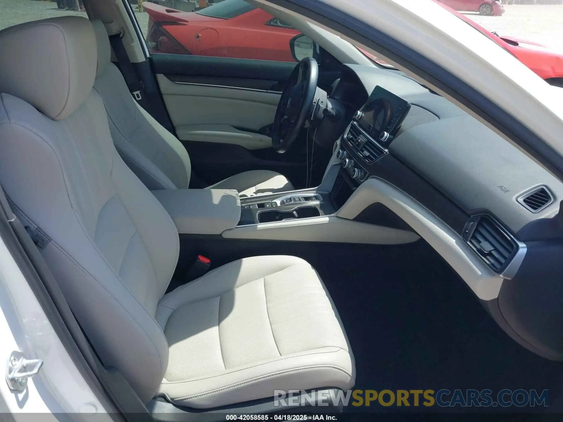 5 fotografías del automóvil dañado 1HGCV3F9XNA007420 HONDA ACCORD 2022