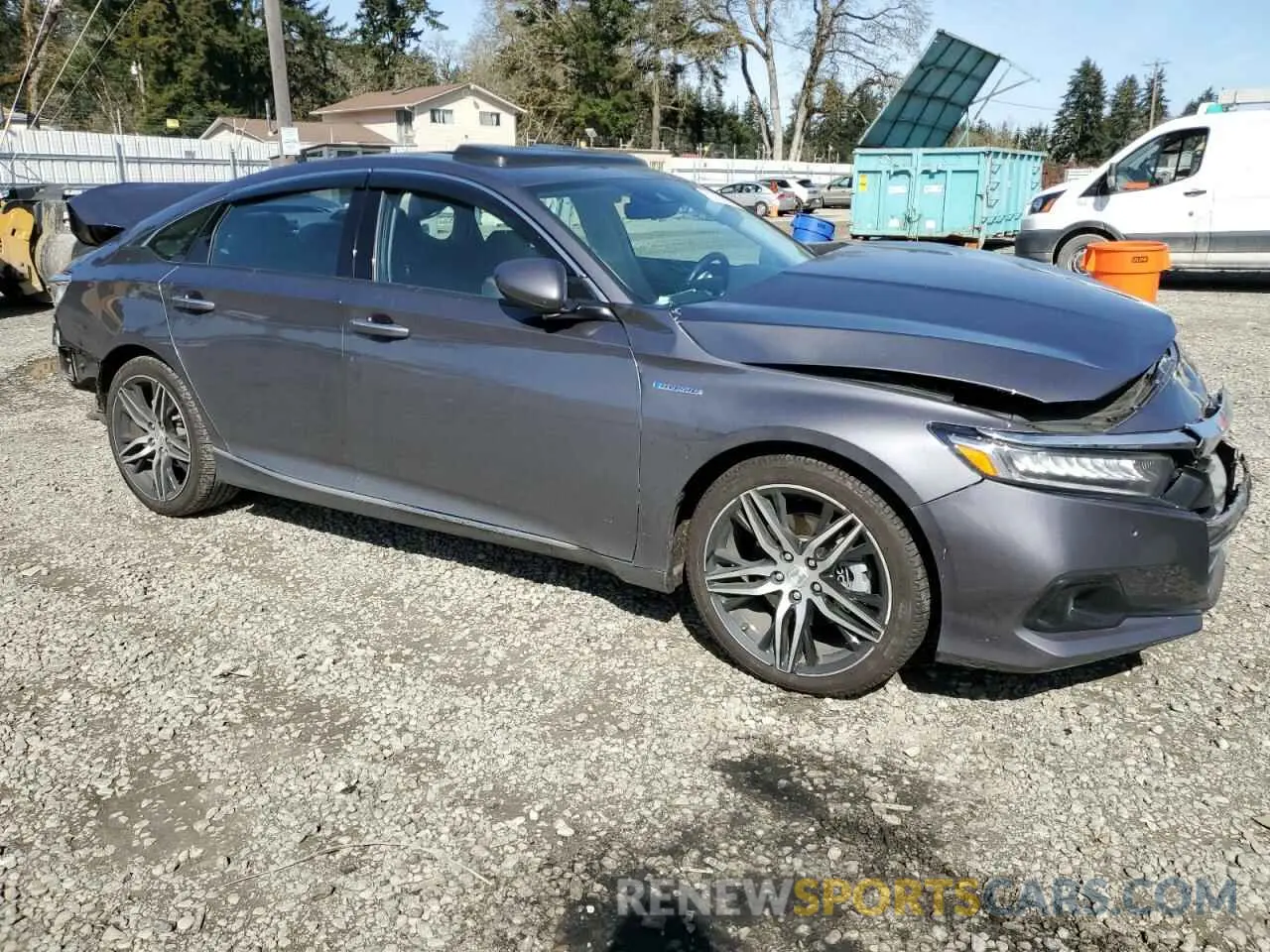 4 fotografías del automóvil dañado 1HGCV3F9XNA021642 HONDA ACCORD 2022