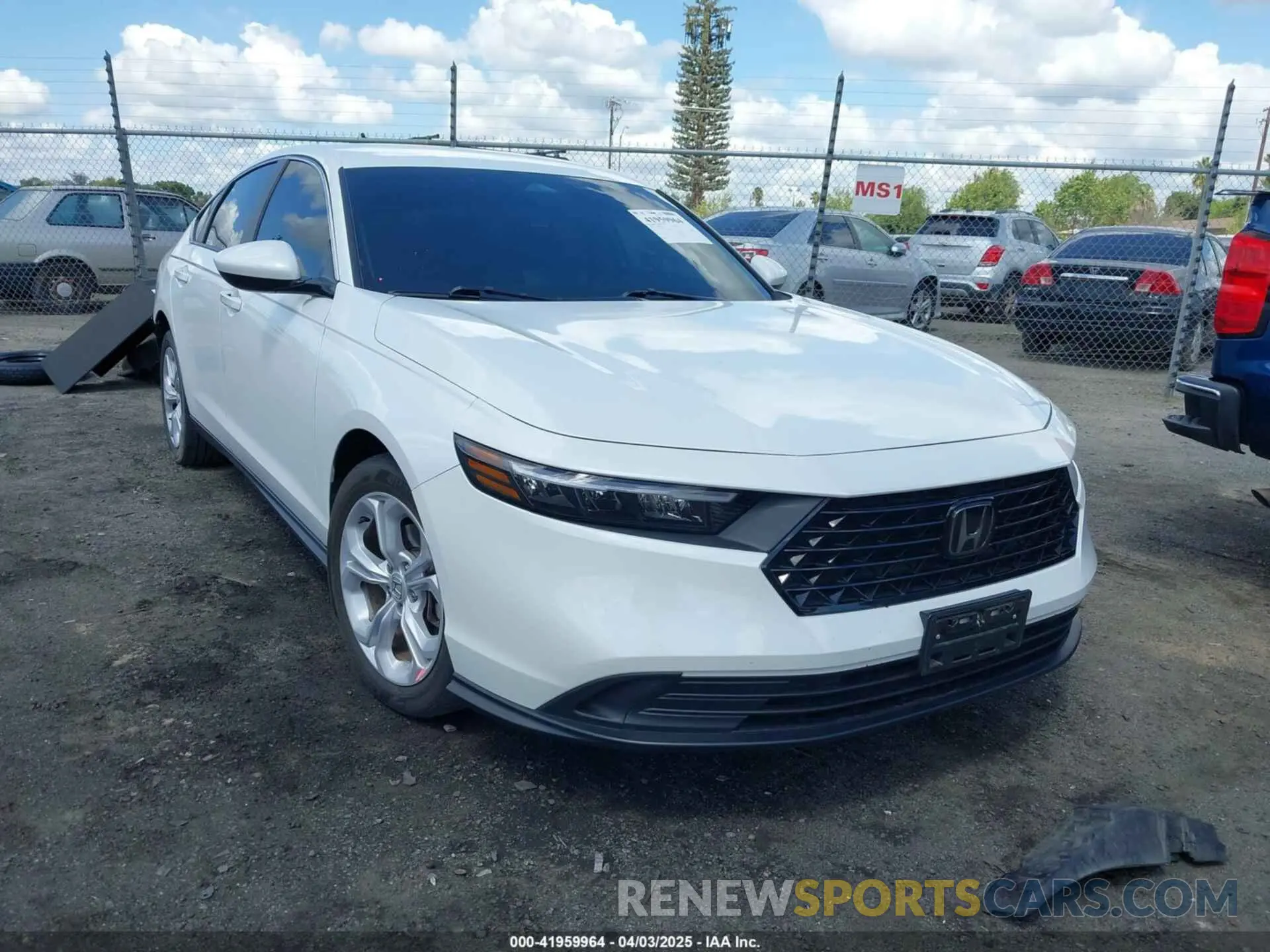 1 fotografías del automóvil dañado 1HGCY1F20PA055400 HONDA ACCORD 2023