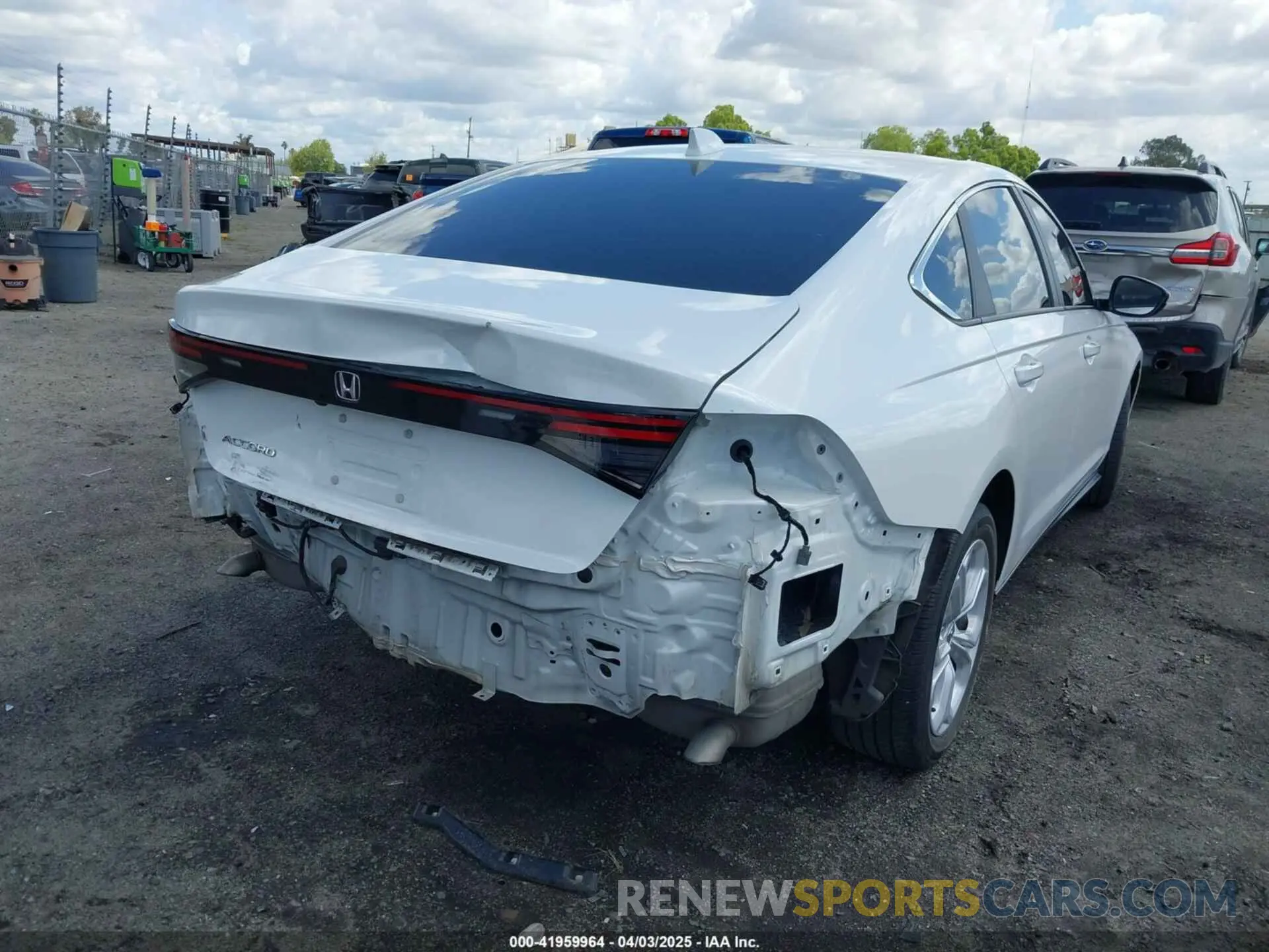4 fotografías del automóvil dañado 1HGCY1F20PA055400 HONDA ACCORD 2023