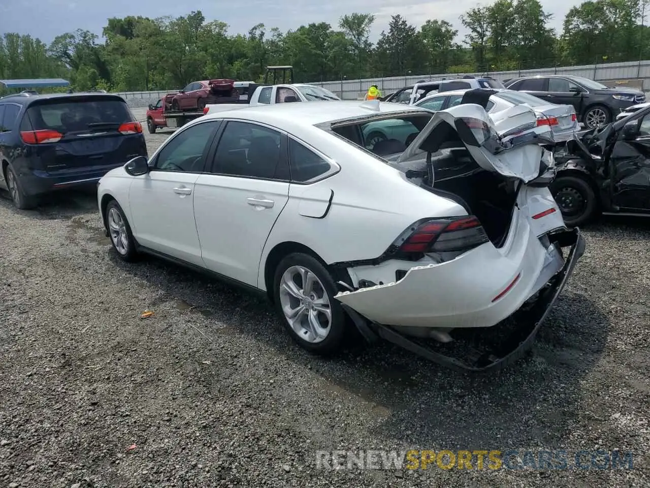 2 fotografías del automóvil dañado 1HGCY1F20PA059060 HONDA ACCORD 2023