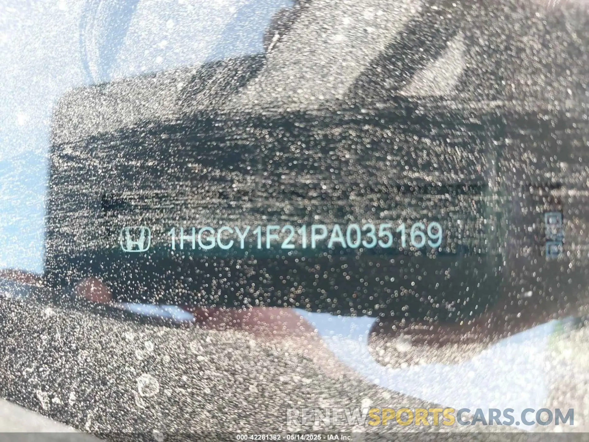9 fotografías del automóvil dañado 1HGCY1F21PA035169 HONDA ACCORD 2023