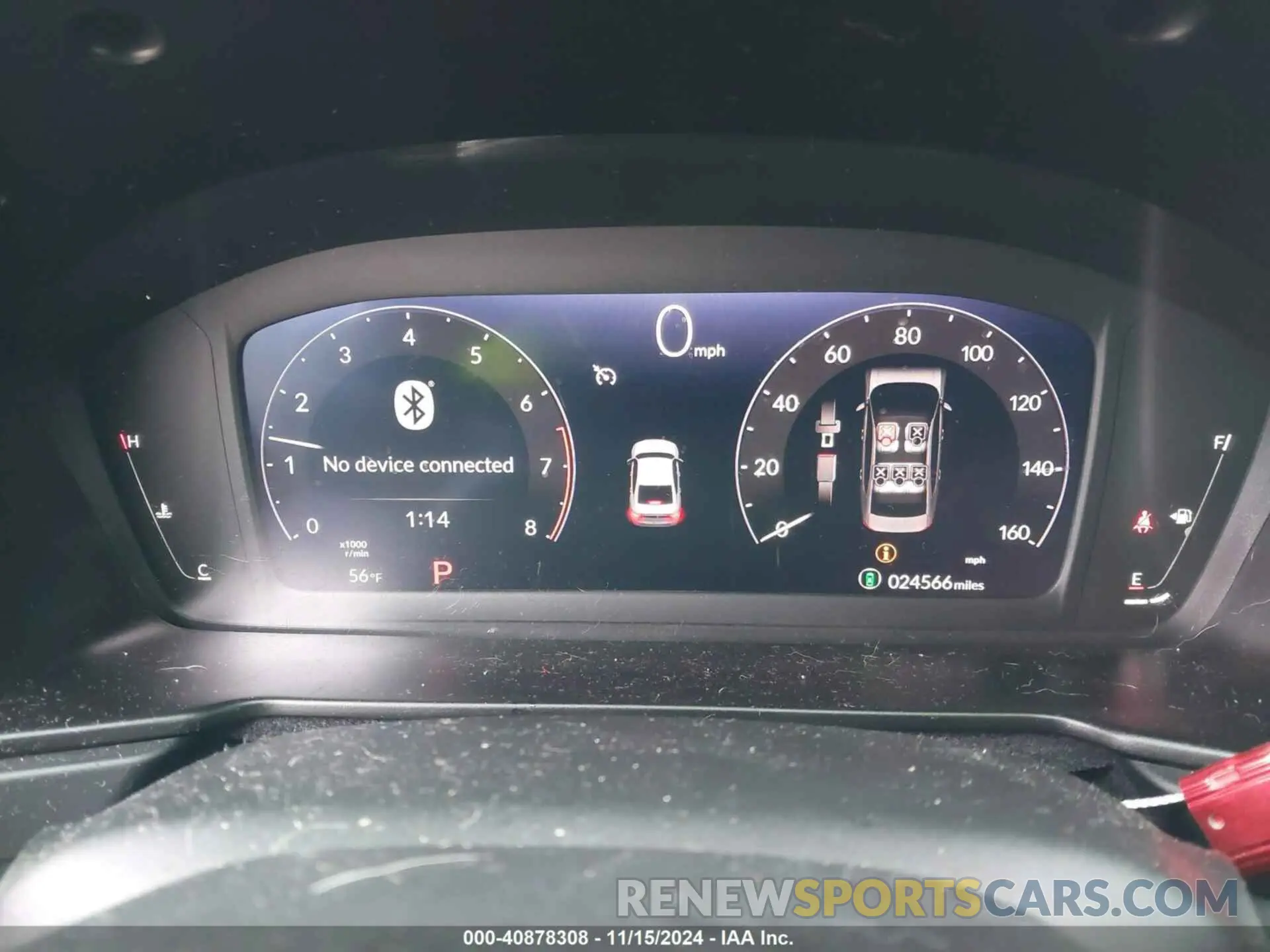 7 fotografías del automóvil dañado 1HGCY1F21PA037181 HONDA ACCORD 2023