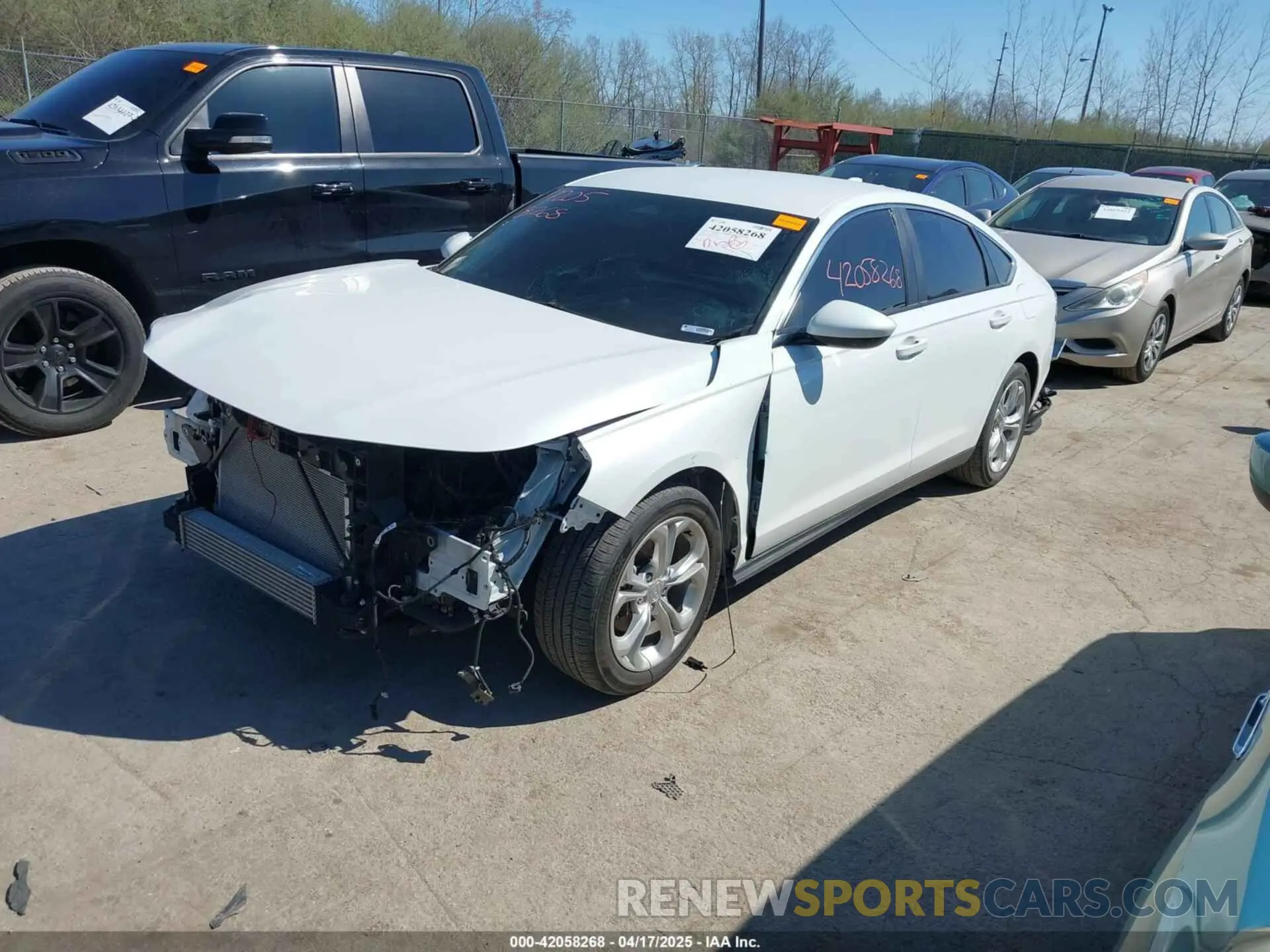 2 fotografías del automóvil dañado 1HGCY1F24PA046652 HONDA ACCORD 2023