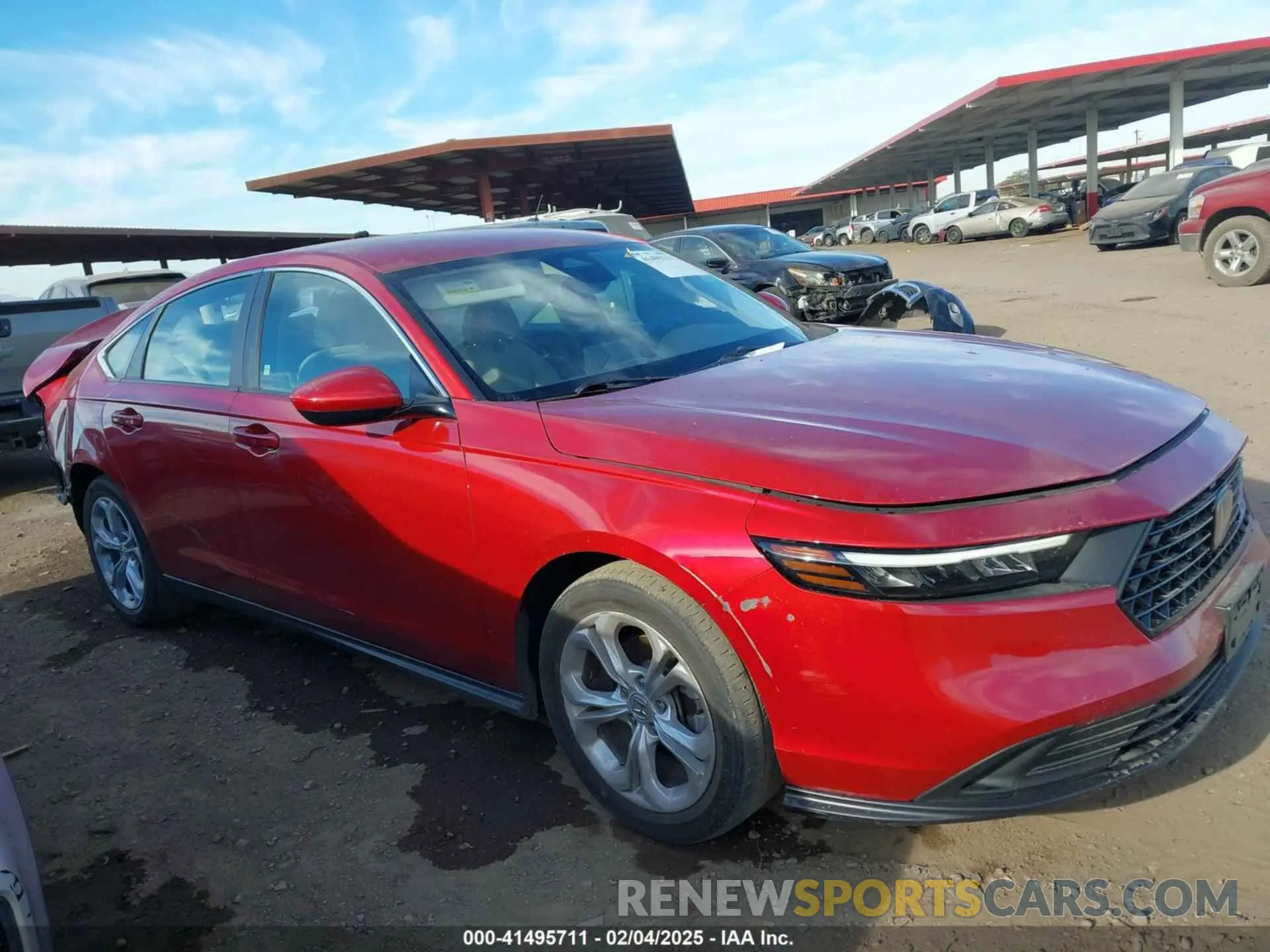13 fotografías del automóvil dañado 1HGCY1F25PA009531 HONDA ACCORD 2023
