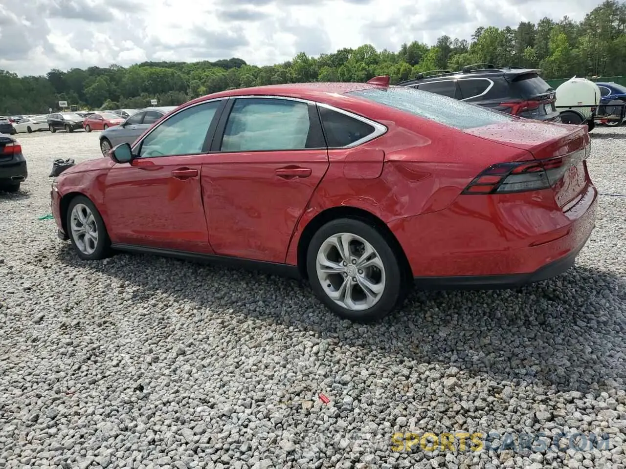2 fotografías del automóvil dañado 1HGCY1F25PA027639 HONDA ACCORD 2023