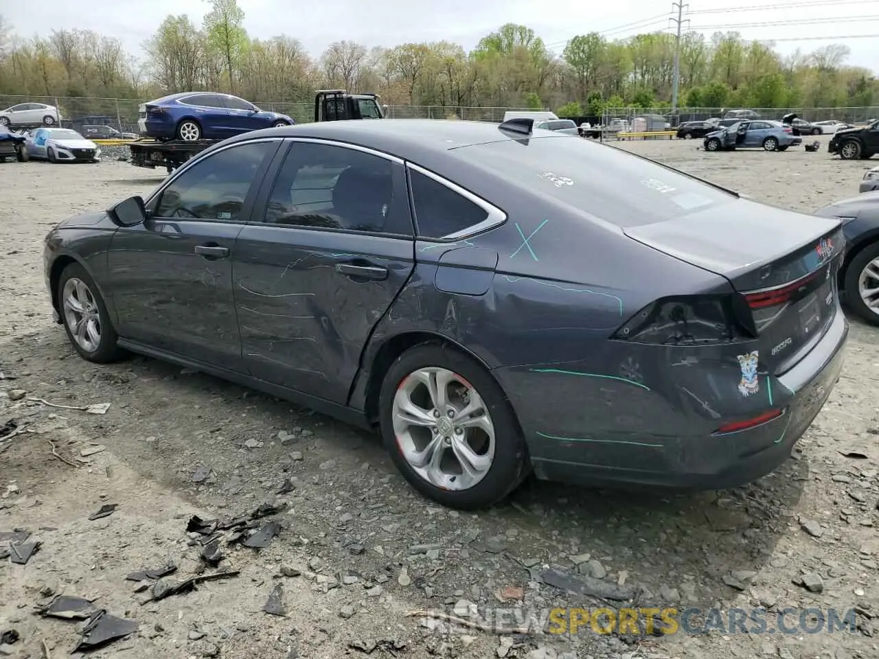 2 fotografías del automóvil dañado 1HGCY1F2XPA023733 HONDA ACCORD 2023