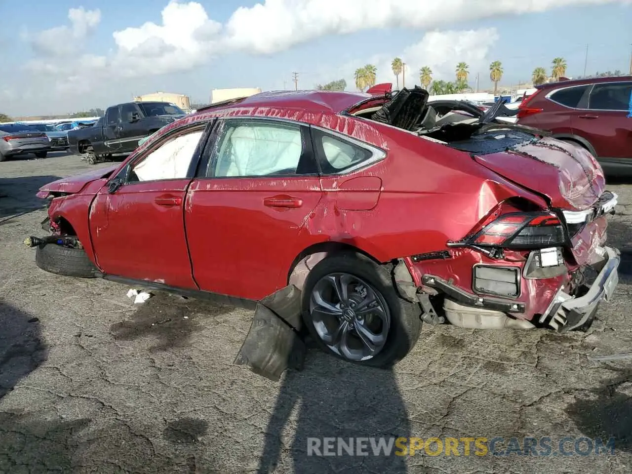 2 fotografías del automóvil dañado 1HGCY1F31PA058170 HONDA ACCORD 2023