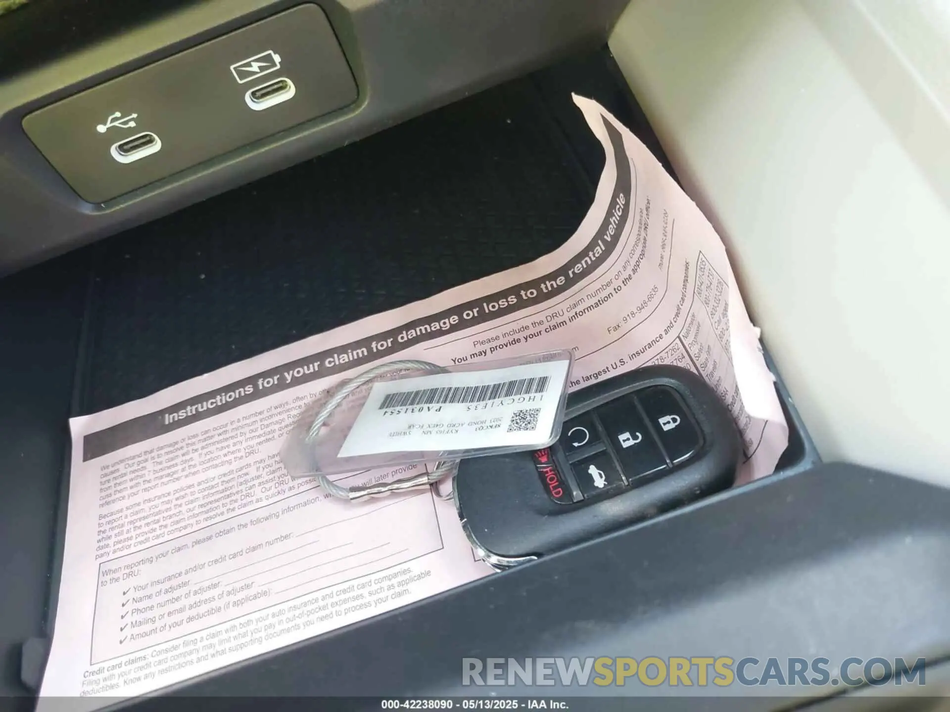 11 fotografías del automóvil dañado 1HGCY1F35PA031554 HONDA ACCORD 2023