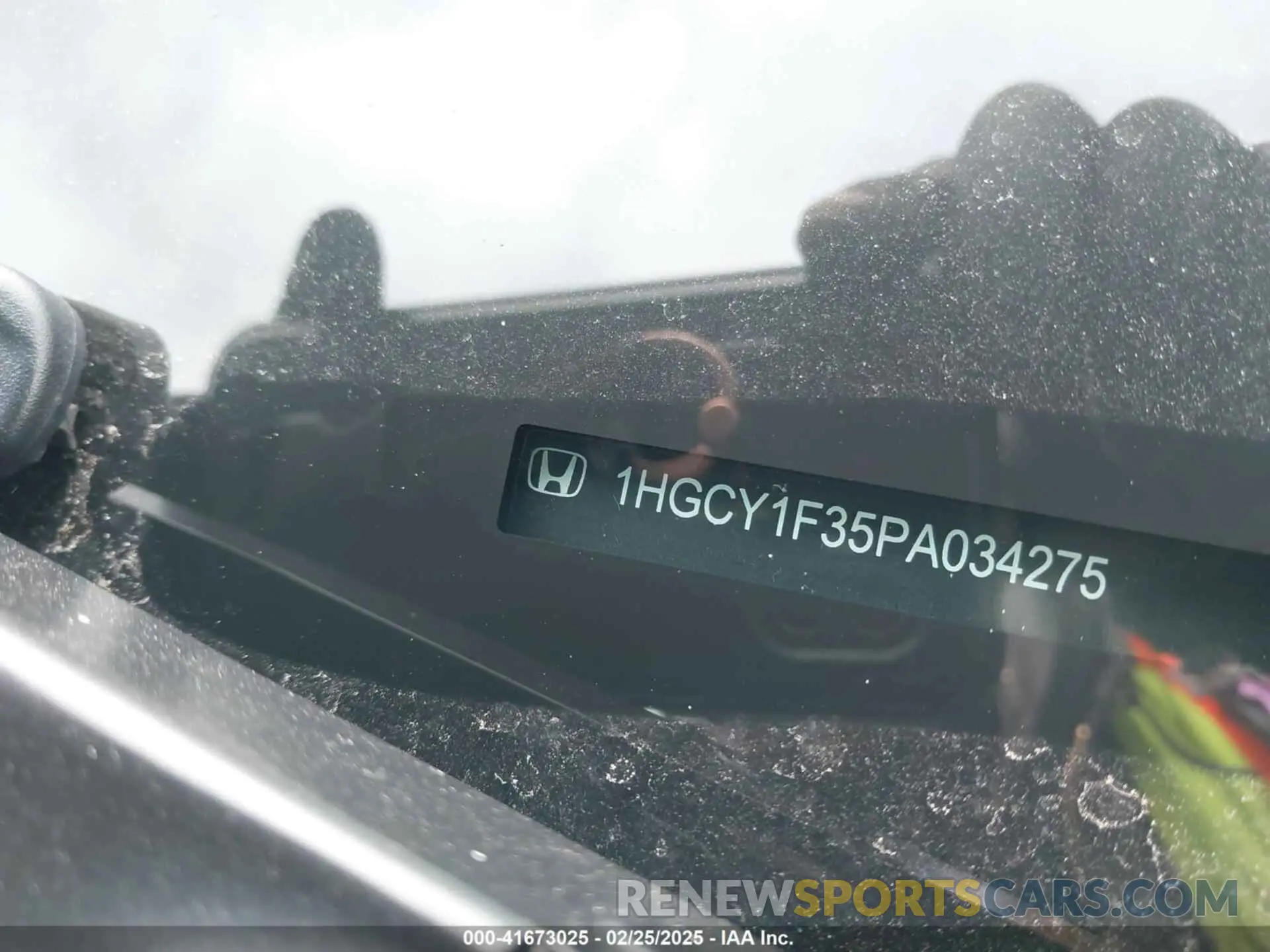 17 fotografías del automóvil dañado 1HGCY1F35PA034275 HONDA ACCORD 2023