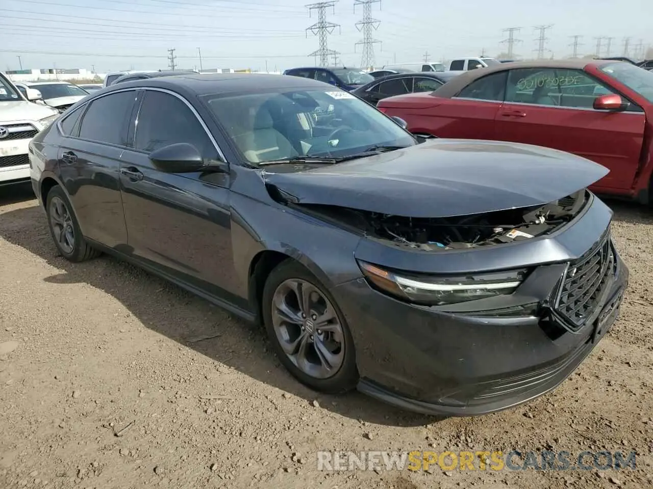 4 fotografías del automóvil dañado 1HGCY1F37PA060585 HONDA ACCORD 2023