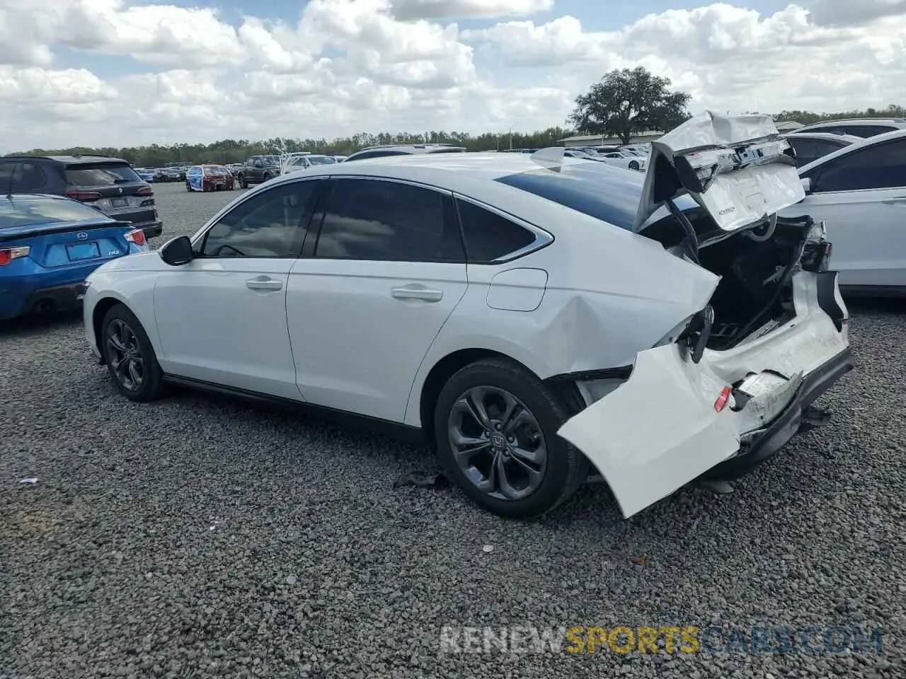 2 fotografías del automóvil dañado 1HGCY1F38PA024615 HONDA ACCORD 2023