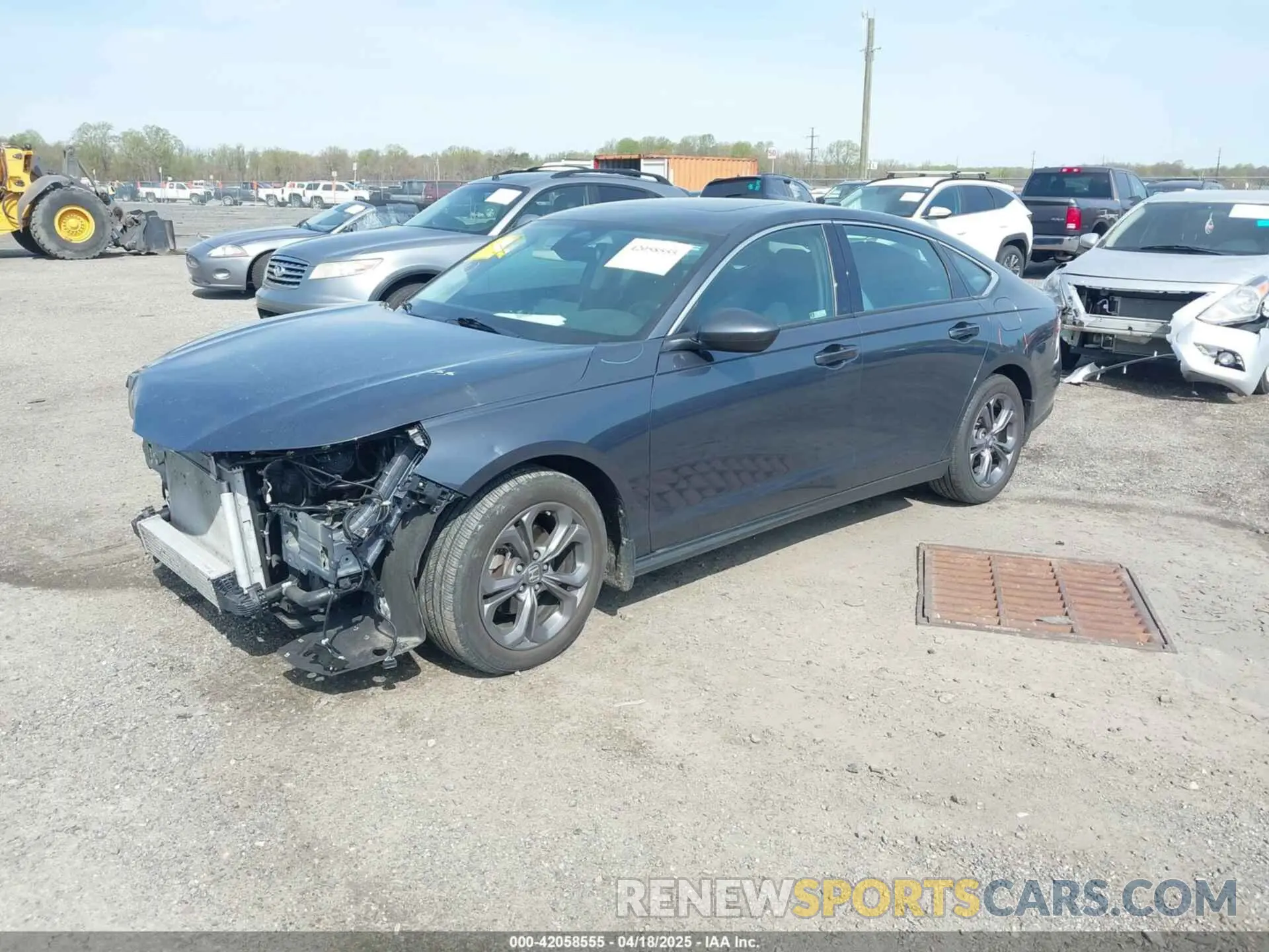 2 fotografías del automóvil dañado 1HGCY1F38PA026624 HONDA ACCORD 2023