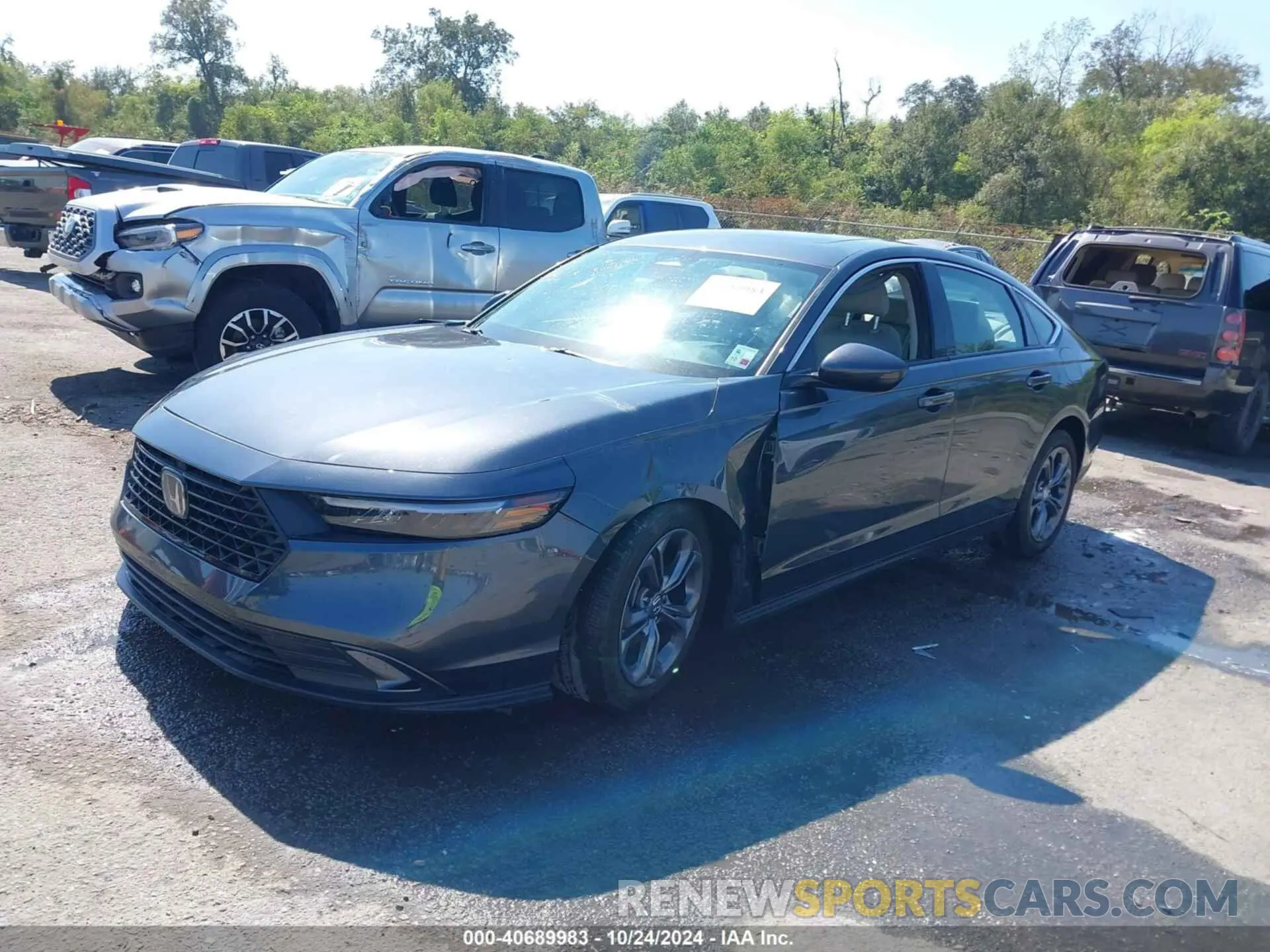 2 fotografías del automóvil dañado 1HGCY1F38PA050647 HONDA ACCORD 2023