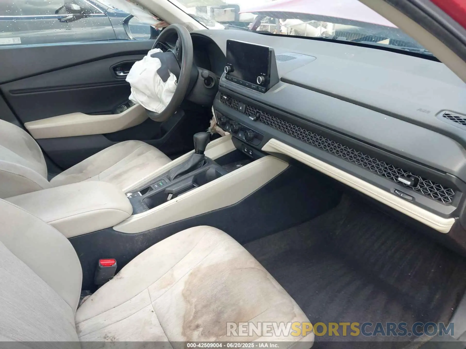 5 fotografías del automóvil dañado 1HGCY1F39PA013400 HONDA ACCORD 2023