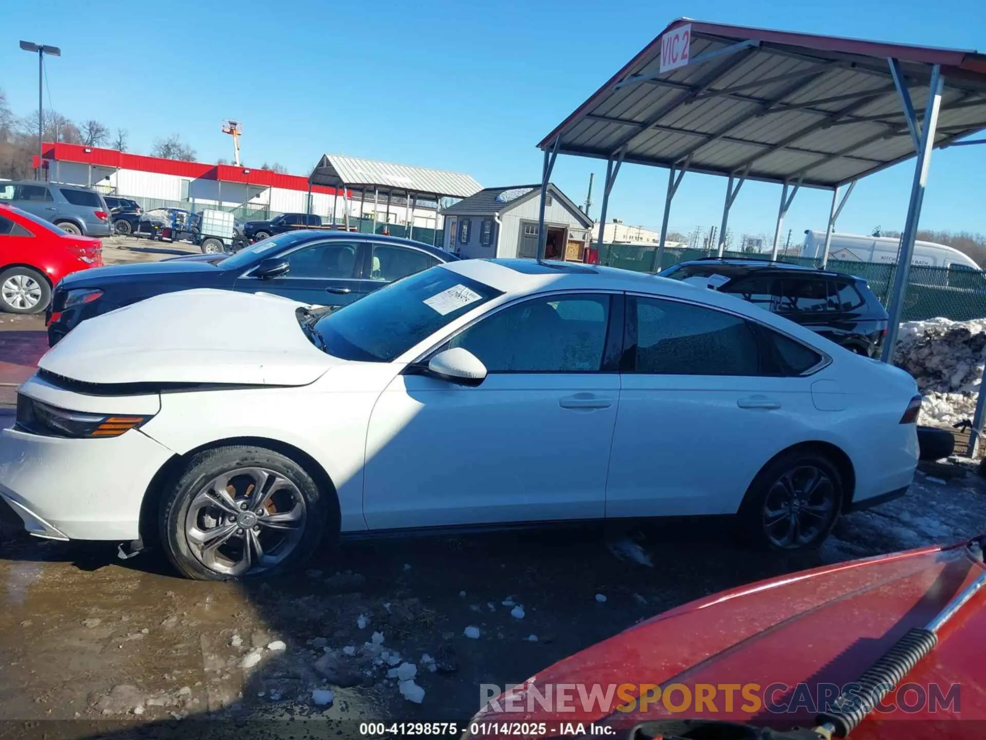 14 fotografías del automóvil dañado 1HGCY1F3XPA023188 HONDA ACCORD 2023