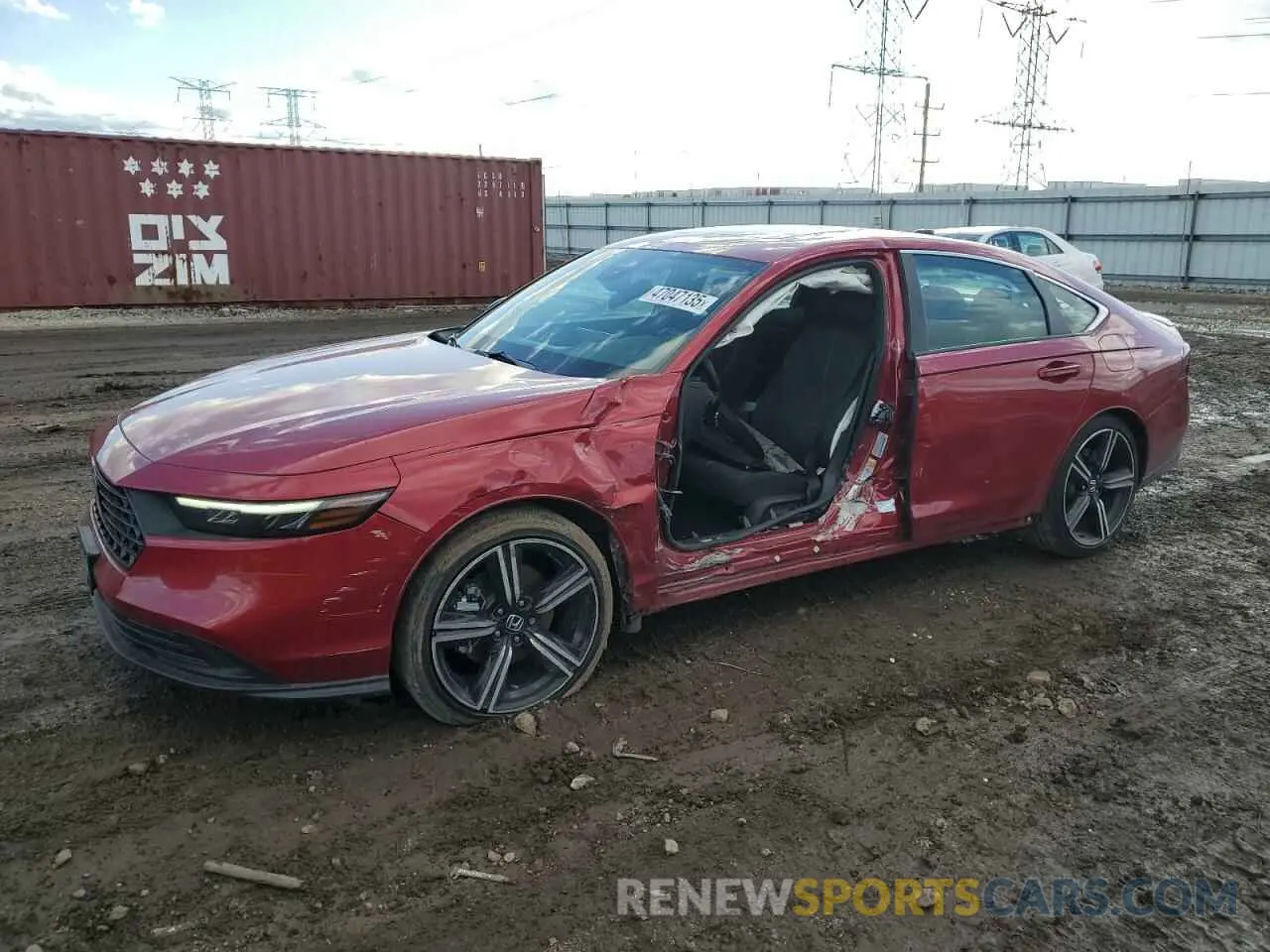 1 fotografías del automóvil dañado 1HGCY2F53PA035092 HONDA ACCORD 2023