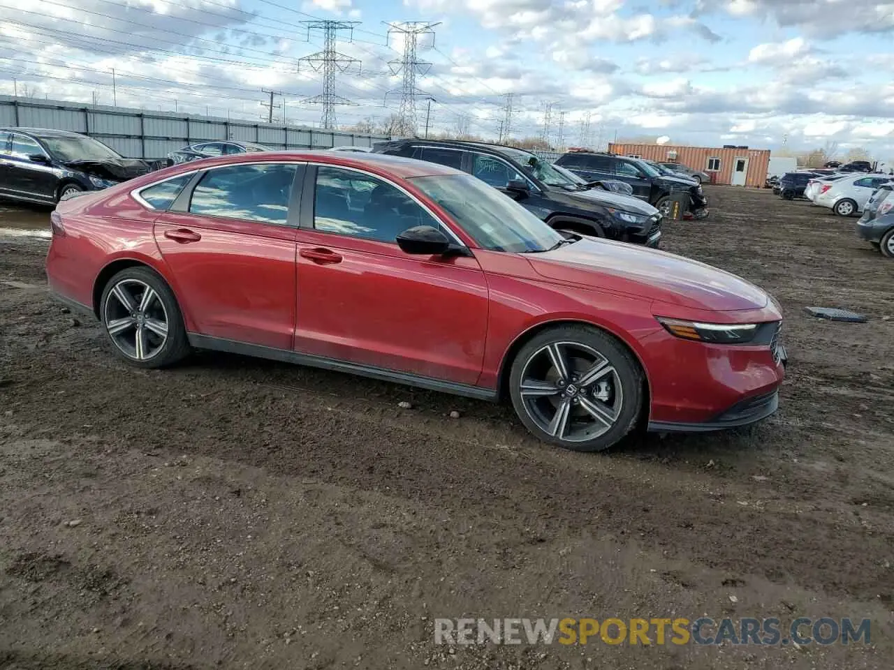 4 fotografías del automóvil dañado 1HGCY2F53PA035092 HONDA ACCORD 2023