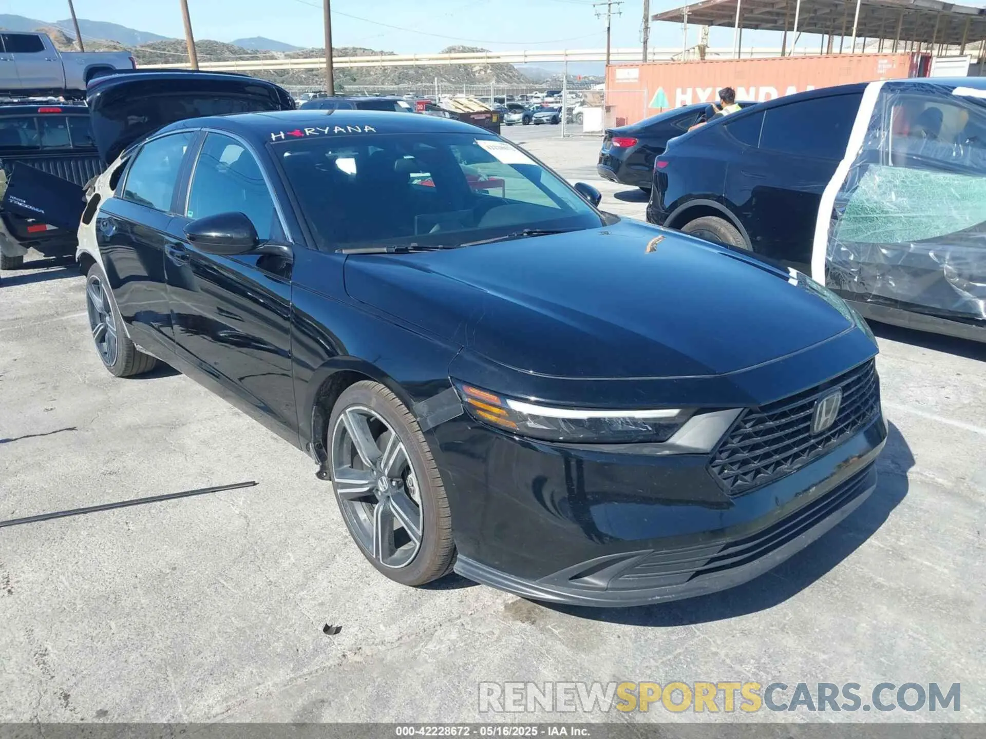 1 fotografías del automóvil dañado 1HGCY2F5XPA056005 HONDA ACCORD 2023