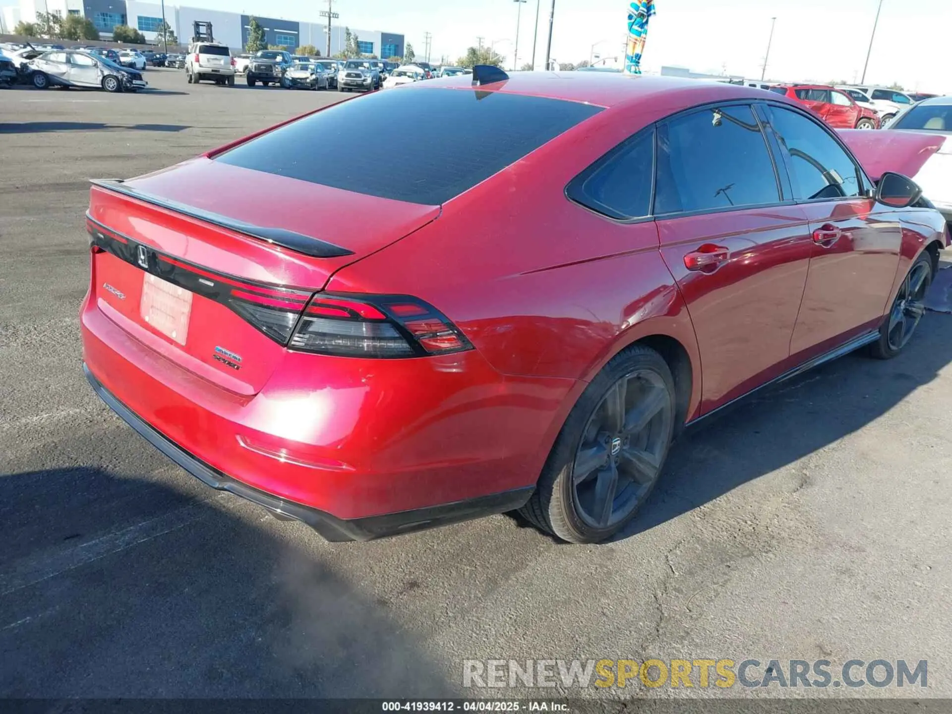 4 fotografías del automóvil dañado 1HGCY2F72PA002036 HONDA ACCORD 2023