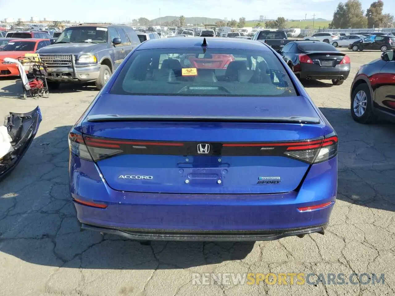 6 fotografías del automóvil dañado 1HGCY2F78PA018421 HONDA ACCORD 2023