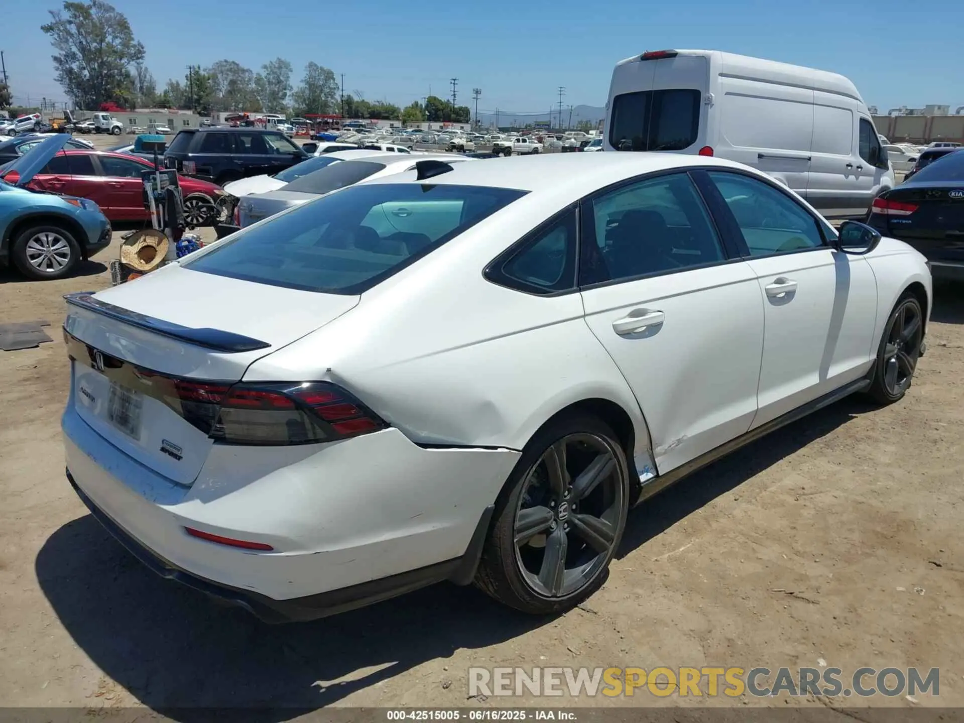 4 fotografías del automóvil dañado 1HGCY2F7XPA007730 HONDA ACCORD 2023