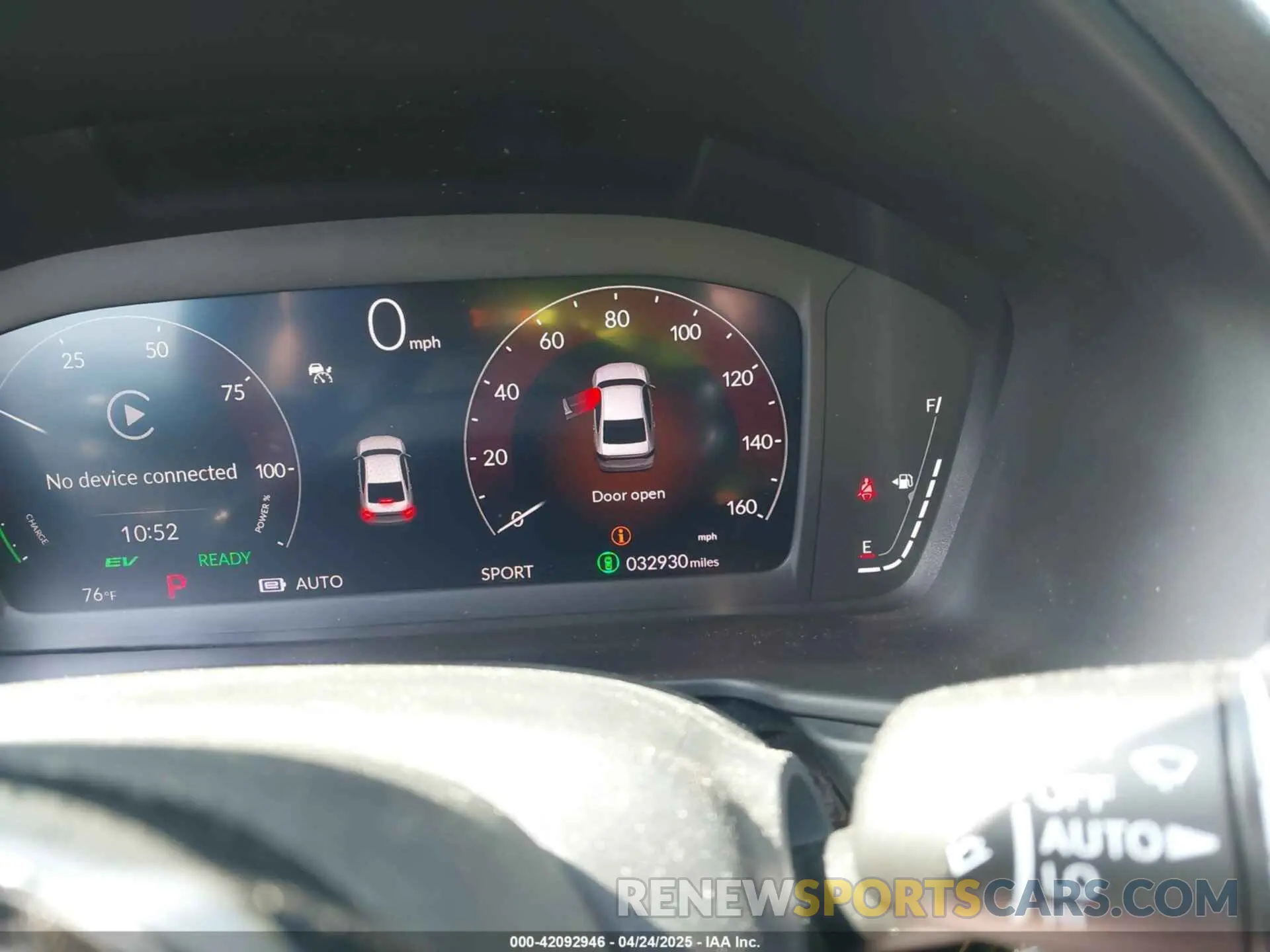 15 fotografías del automóvil dañado 1HGCY2F88PA040055 HONDA ACCORD 2023
