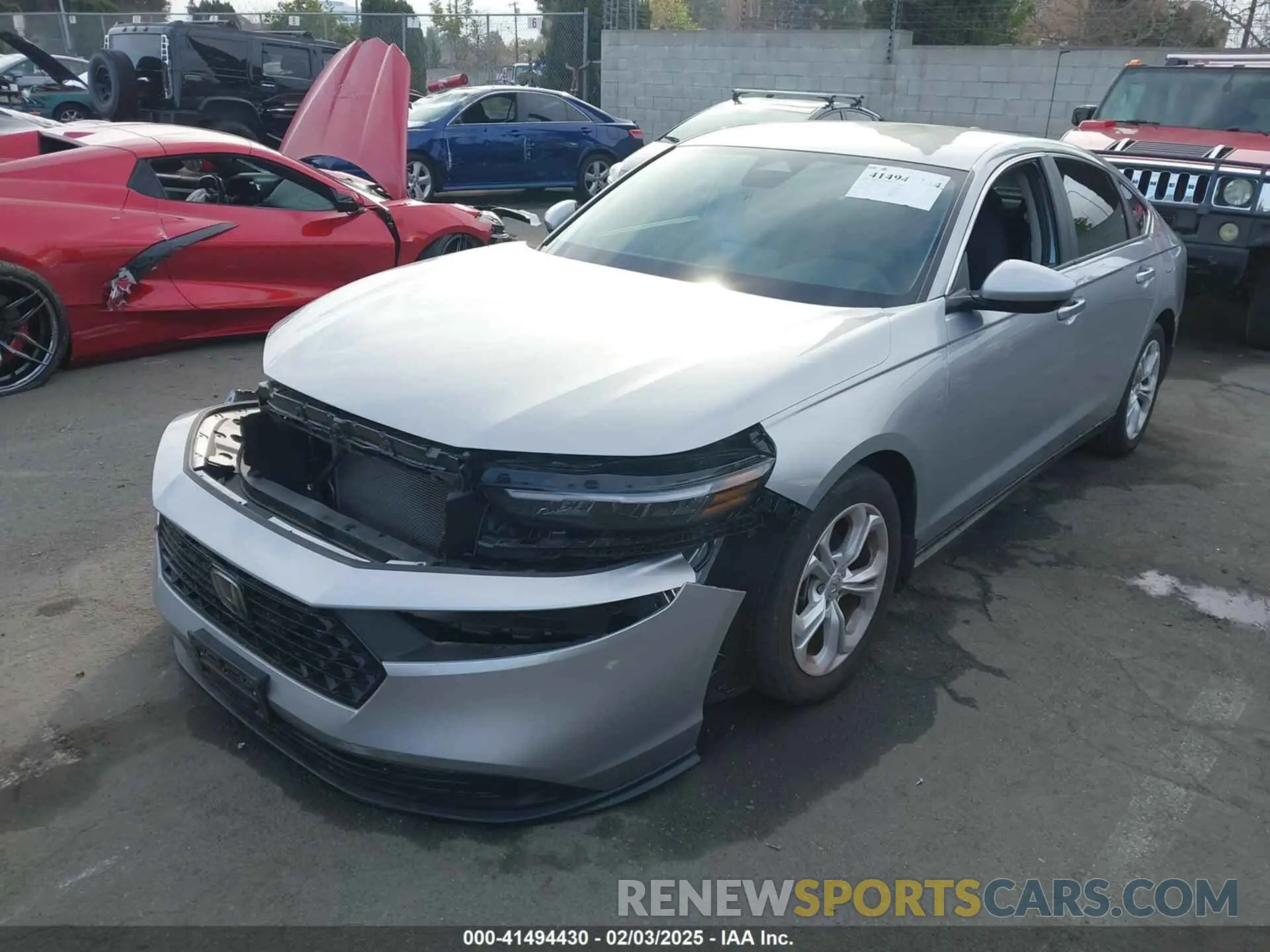 2 fotografías del automóvil dañado 1HGCY1F20RA014137 HONDA ACCORD 2024