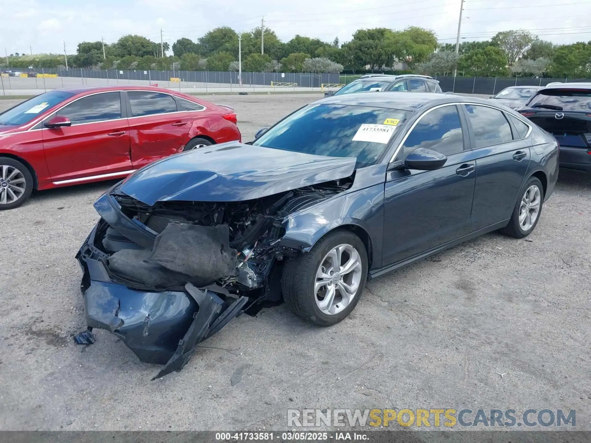 2 fotografías del automóvil dañado 1HGCY1F21RA015006 HONDA ACCORD 2024