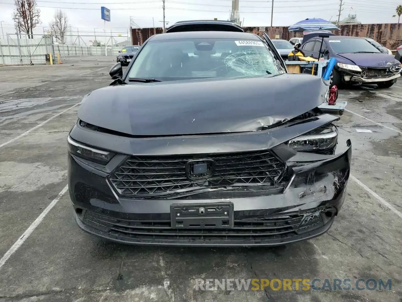 5 fotografías del automóvil dañado 1HGCY1F27RA091197 HONDA ACCORD 2024