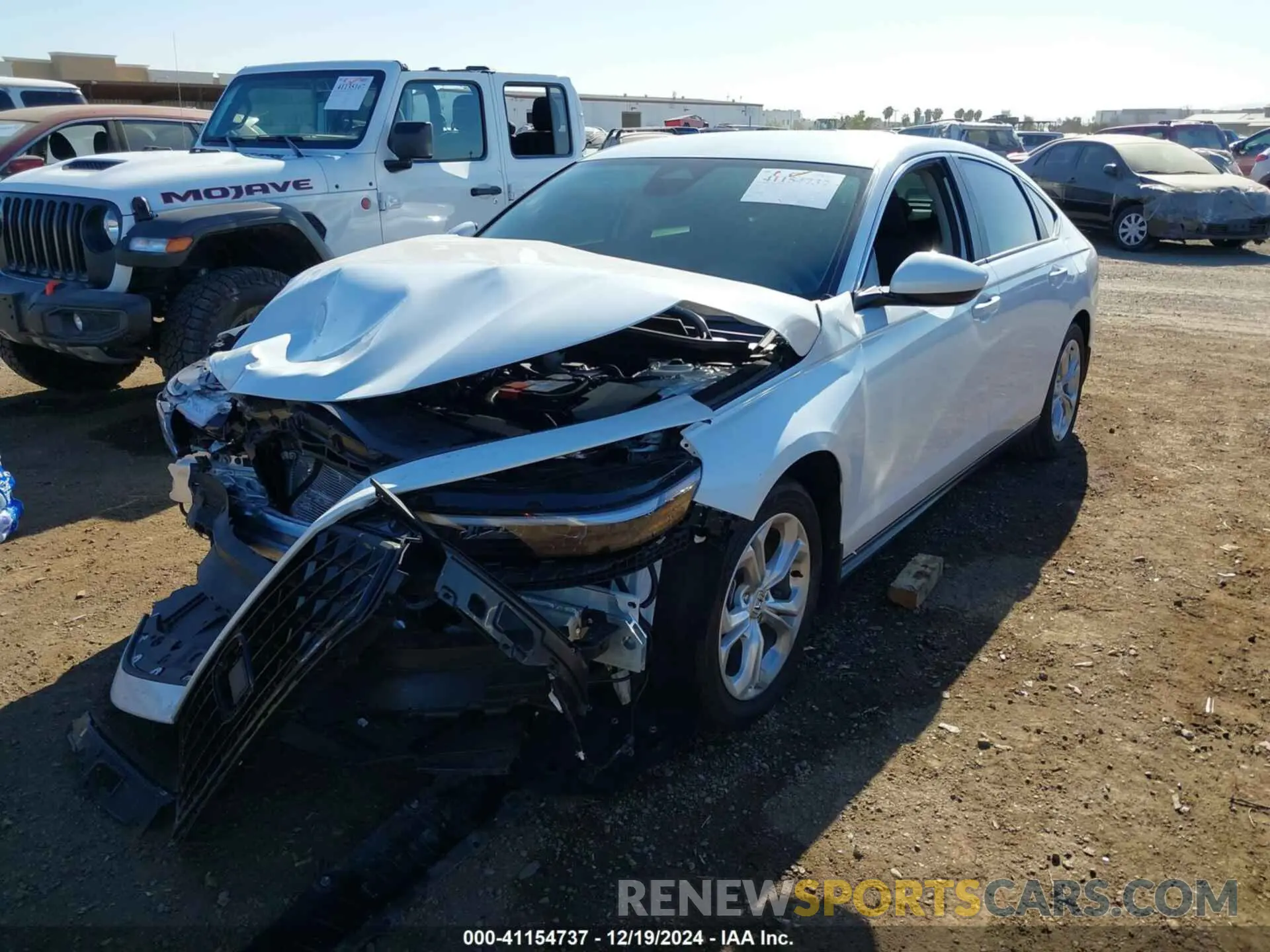 2 fotografías del automóvil dañado 1HGCY1F2XRA021080 HONDA ACCORD 2024