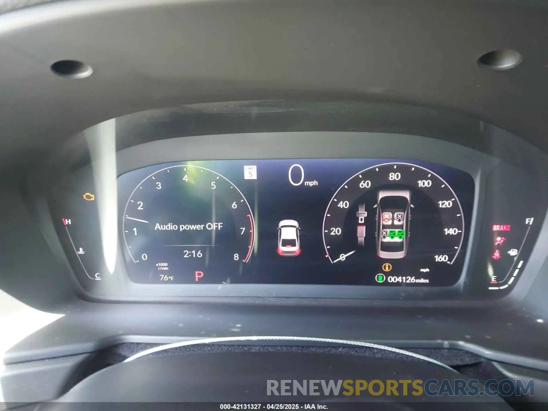 7 fotografías del automóvil dañado 1HGCY1F2XRA087595 HONDA ACCORD 2024