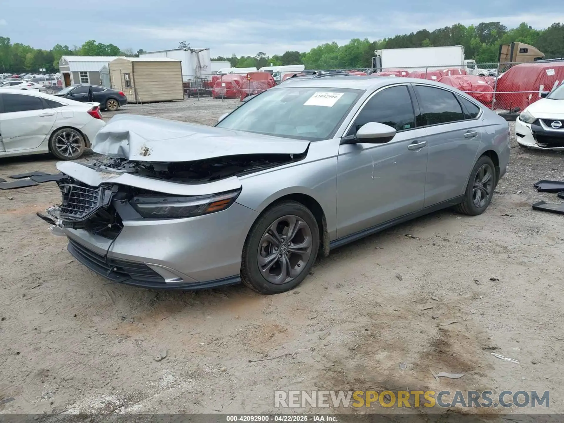 2 fotografías del automóvil dañado 1HGCY1F31RA060326 HONDA ACCORD 2024
