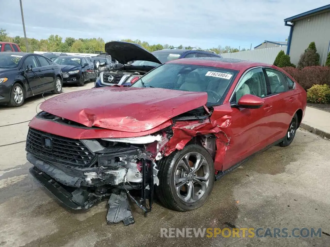 1 fotografías del automóvil dañado 1HGCY1F32RA008994 HONDA ACCORD 2024
