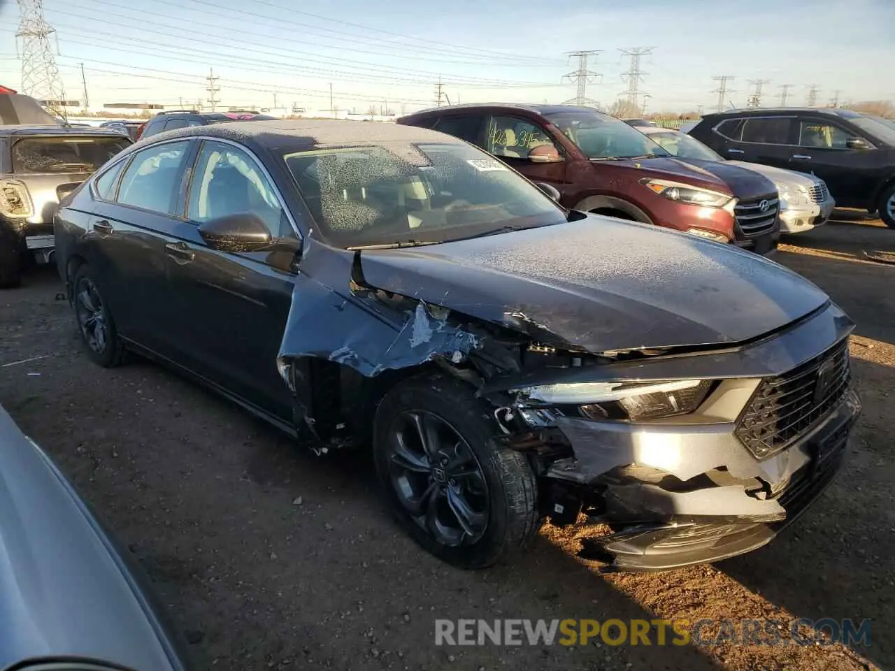 4 fotografías del automóvil dañado 1HGCY1F32RA042496 HONDA ACCORD 2024