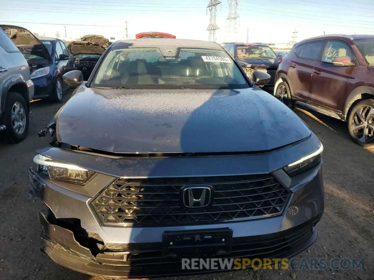 5 fotografías del automóvil dañado 1HGCY1F32RA042496 HONDA ACCORD 2024