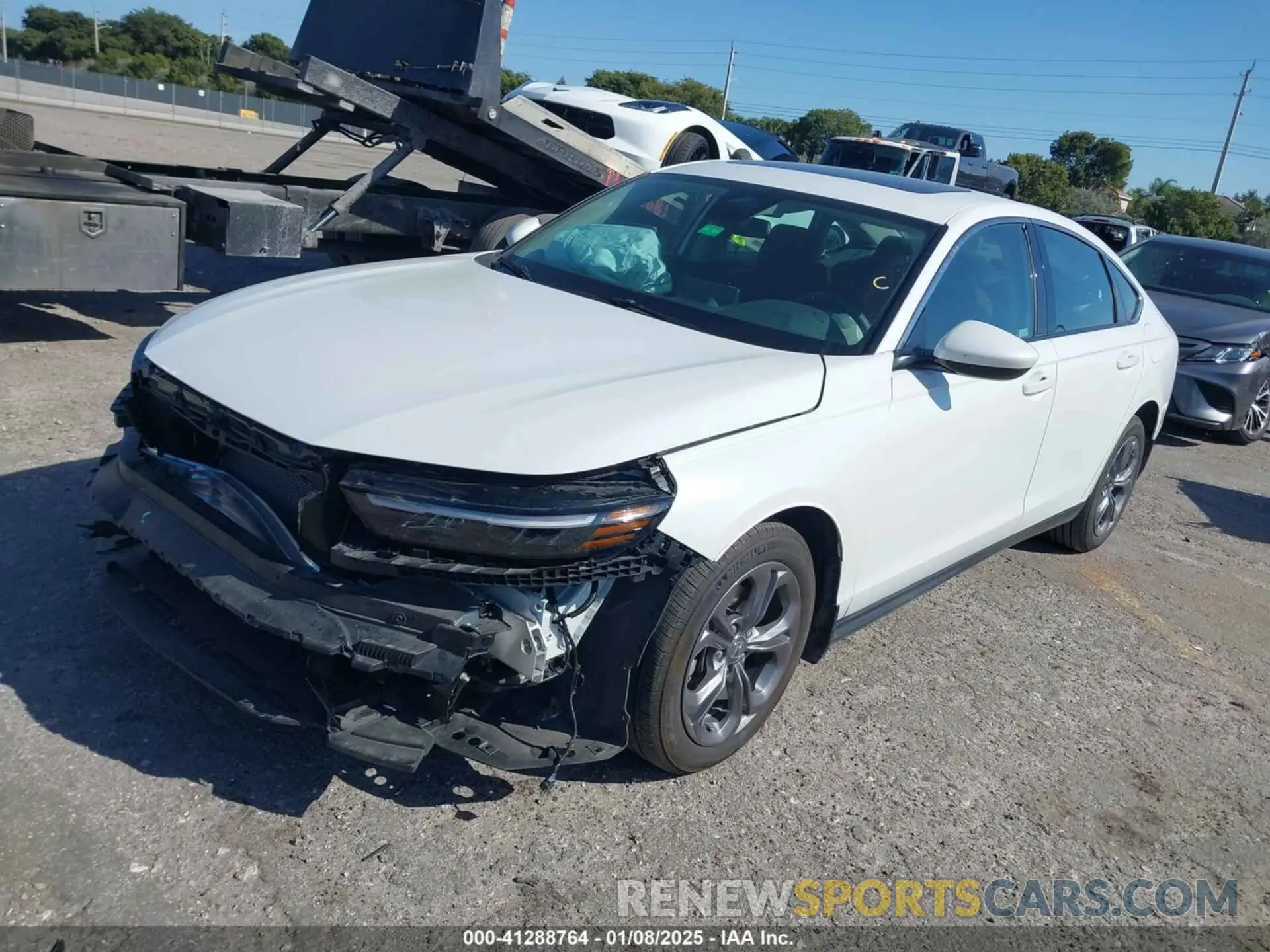 2 fotografías del automóvil dañado 1HGCY1F32RA066653 HONDA ACCORD 2024
